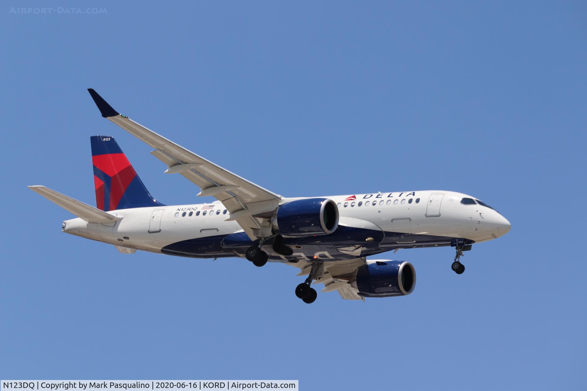 N123DQ, 2019 Airbus A220-171 C/N 50042, Airbus A220-171