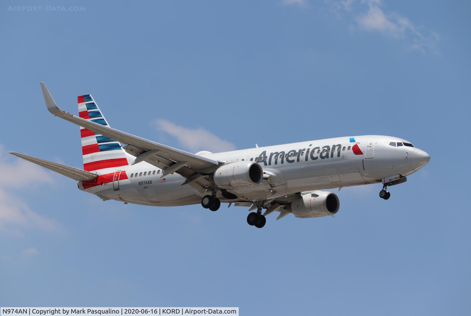 N974AN, 2001 Boeing 737-823 C/N 30098, Boeing 738-823