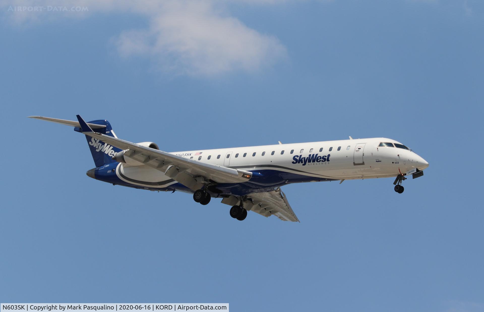 N603SK, 2006 Bombardier CRJ-702 (CL-600-2C10) Regional Jet C/N 10248, CL-600-2C10