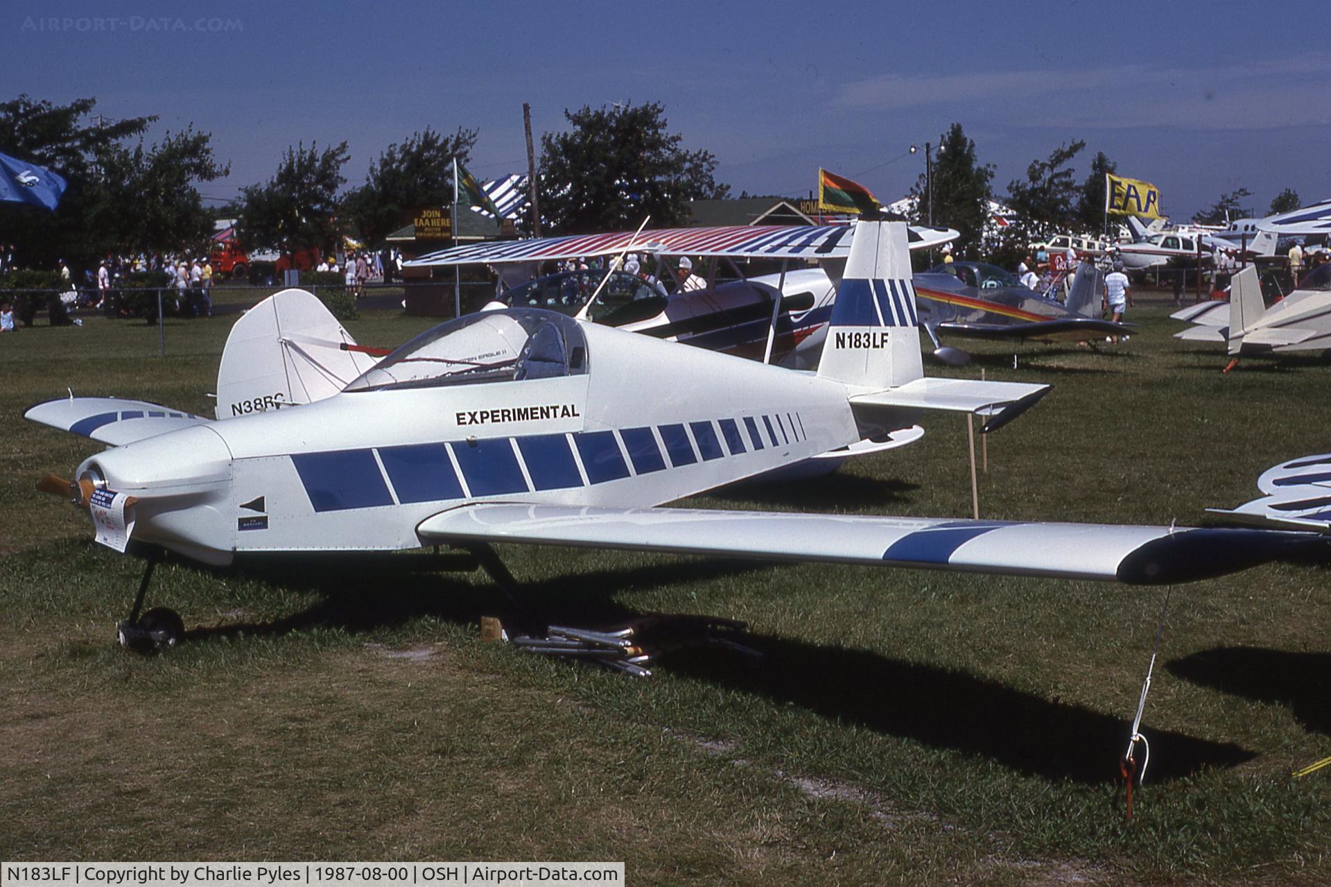 N183LF, 1984 Forsgren Lyle M LF-1 C/N 001, Air Pix