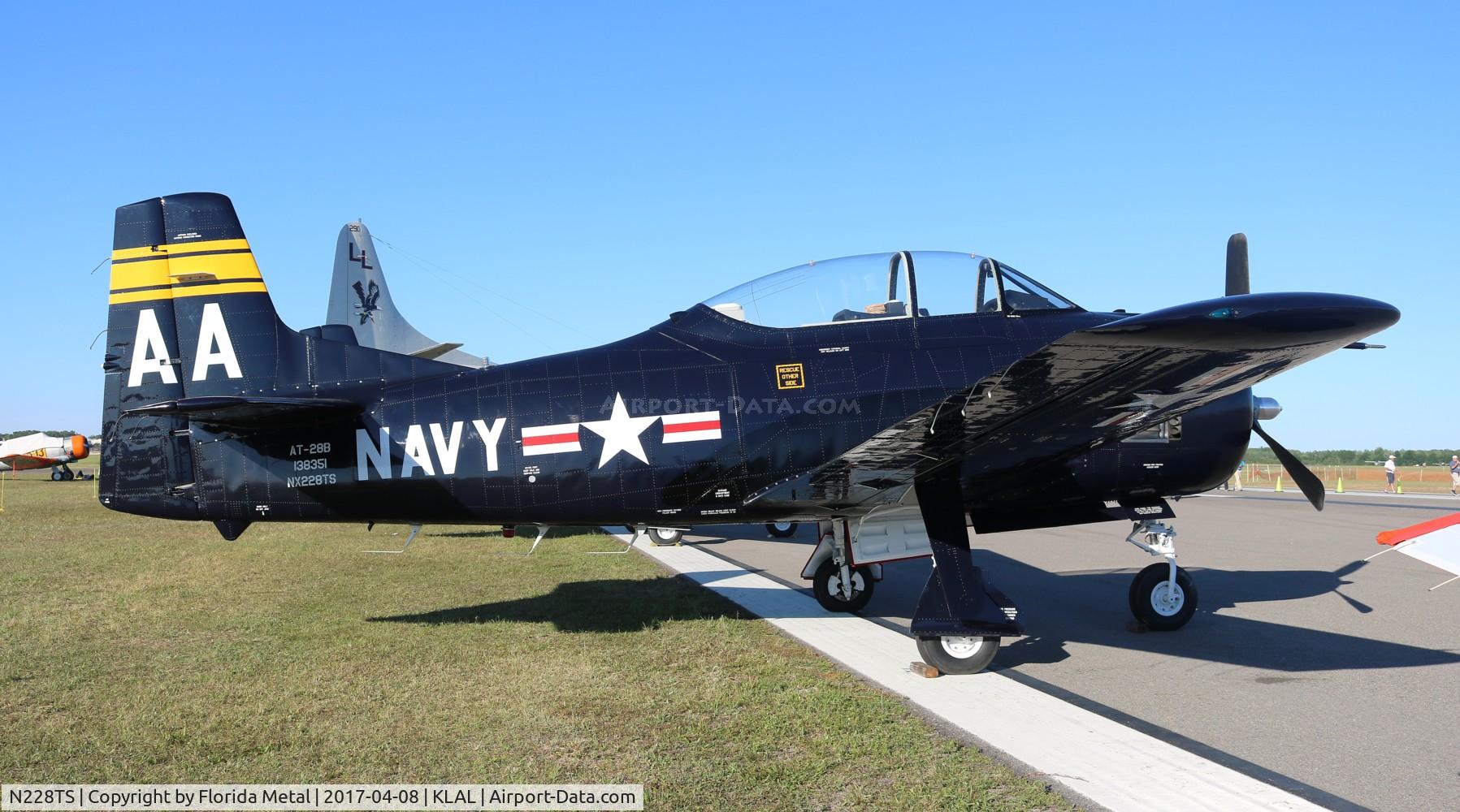 N228TS, 1954 North American T-28D Trojan C/N 200-422, LAL SNF 2017