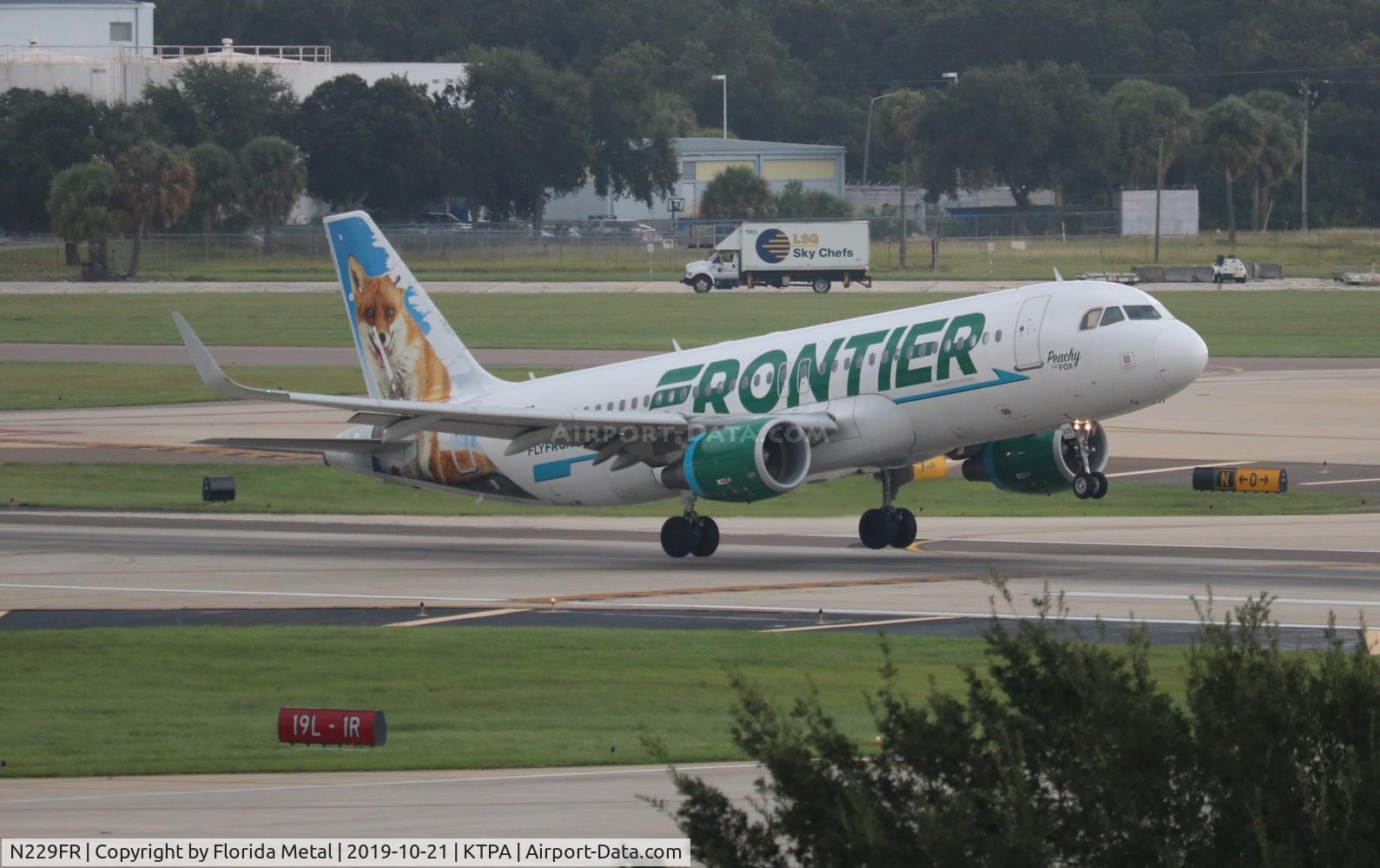 N229FR, 2013 Airbus A320-214 C/N 5581, TPA 2019