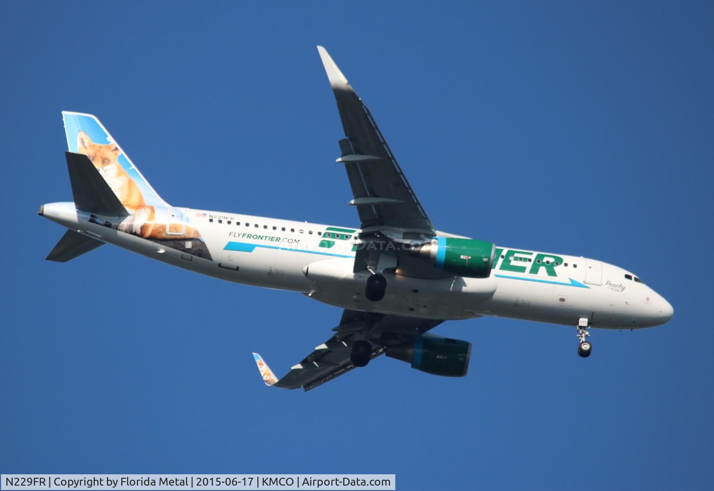 N229FR, 2013 Airbus A320-214 C/N 5581, MCO 2015
