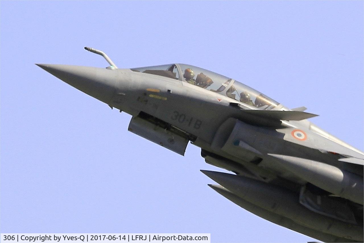 306, Dassault Rafale B C/N 306, Dassault Rafale B, Take off rwy 26, Landivisiau naval air base (LFRJ) Tiger Meet 2017