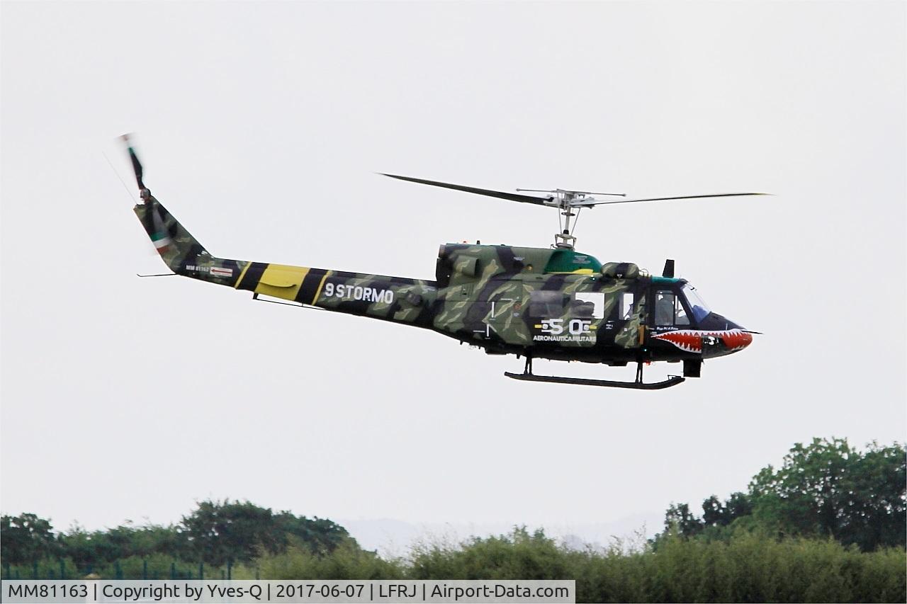 MM81163, Agusta AB-212 C/N 5820, Agusta AB-212, Take off, Landivisiau Naval Air Base (LFRJ) Tiger Meet 2017