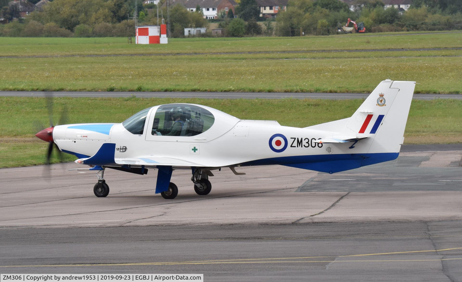 ZM306, 2017 Grob G-120TP-A Prefect T.1 C/N 11118, ZM306 at Gloucestershire Airport.
