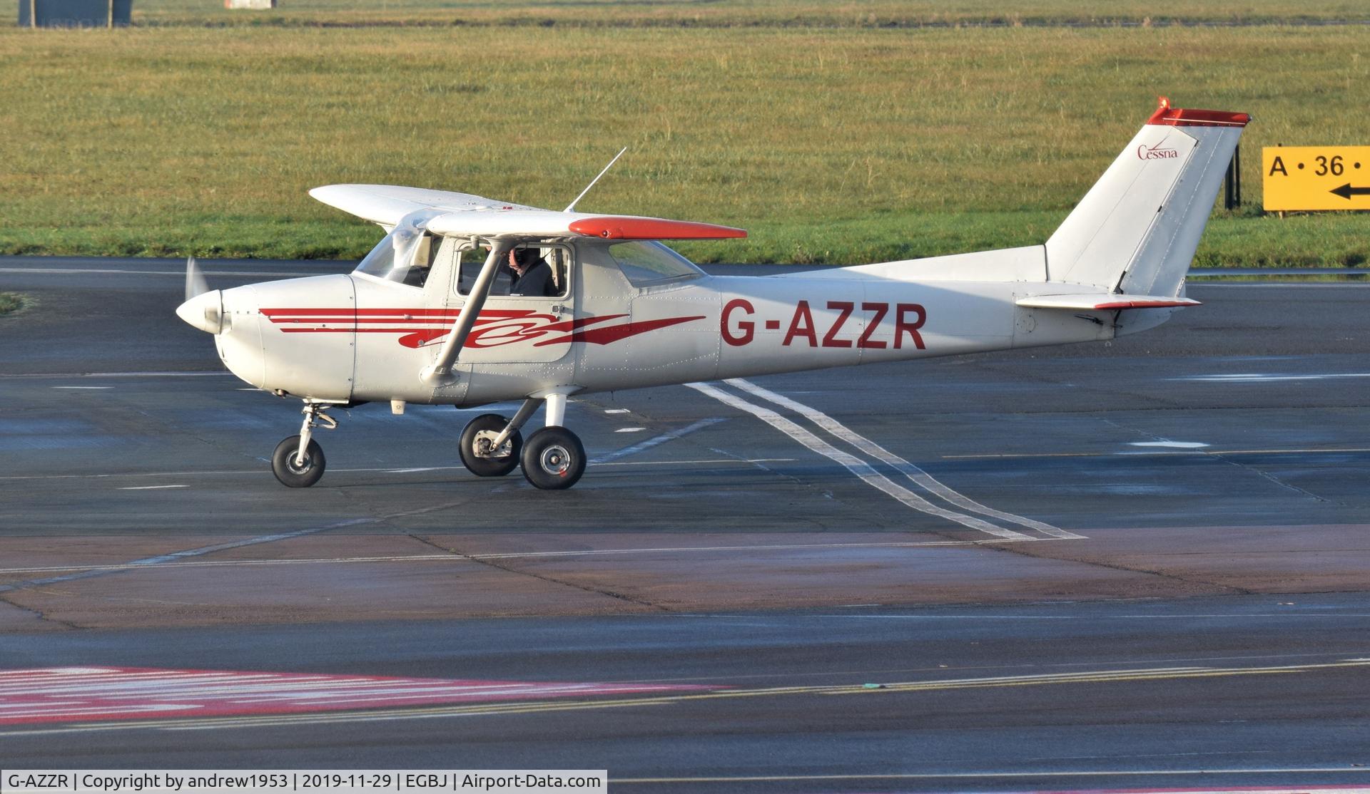 G-AZZR, 1971 Reims F150L C/N 0690, G-AZZR at Gloucestershire Airport.
