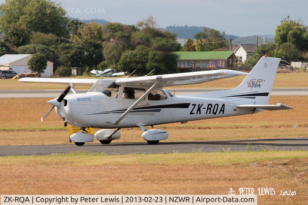 ZK-RQA, 2002 Cessna 172S C/N 172S9035, Quantum Education Group QT Ltd., Whangarei
