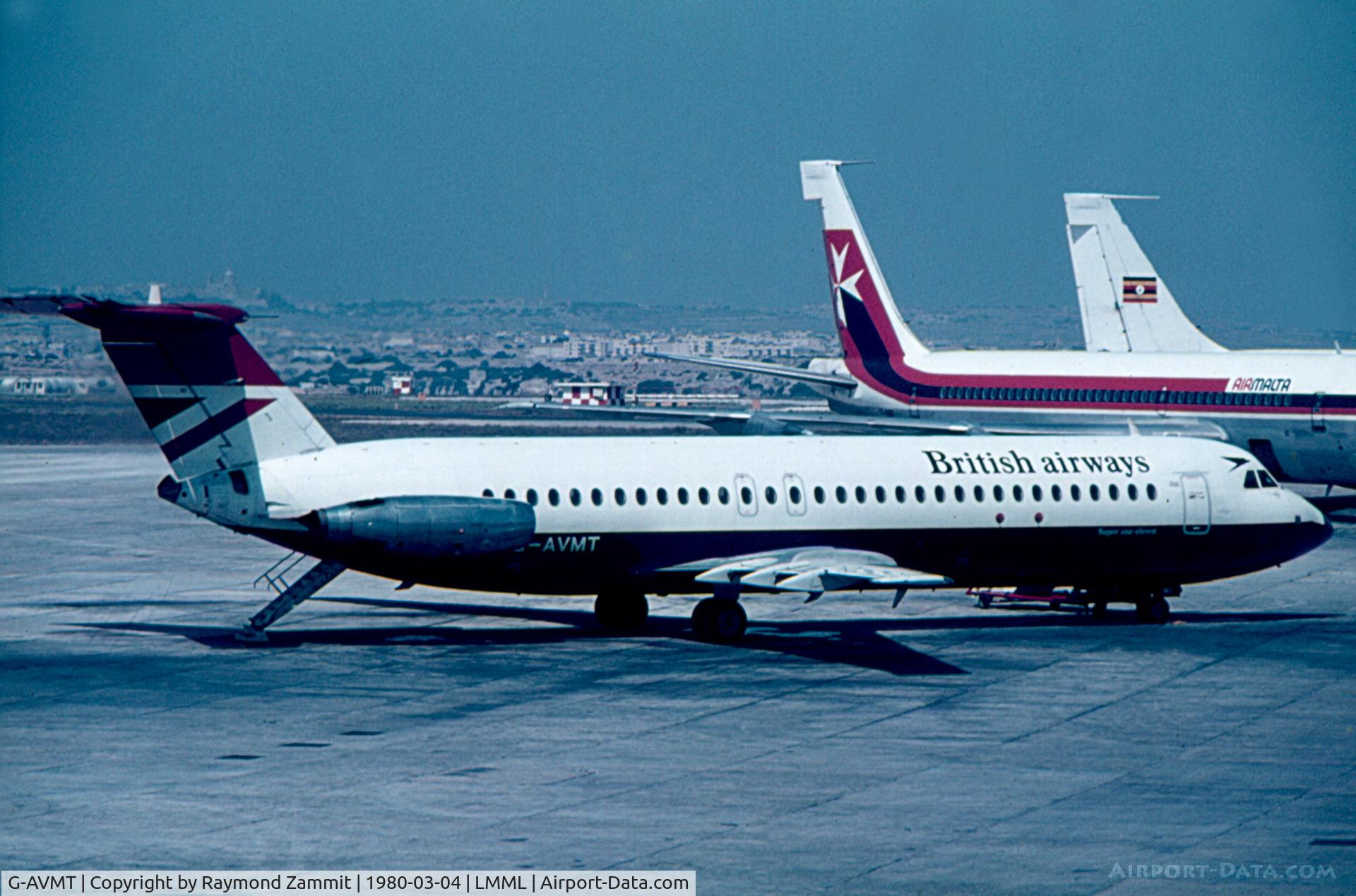 G-AVMT, 1968 BAC 111-510ED One-Eleven C/N BAC.147, BAC111 G-AVMT British Airways