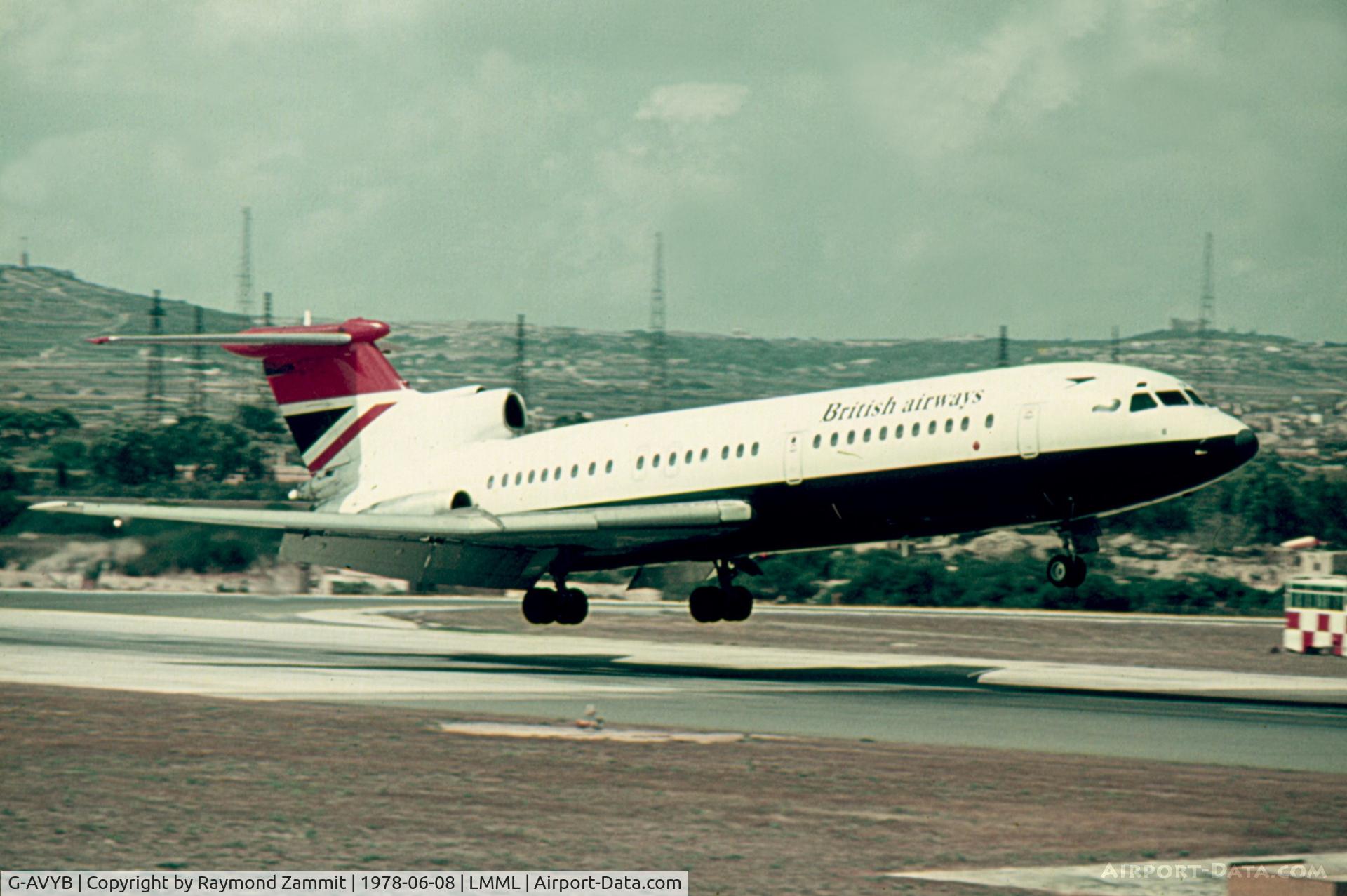 G-AVYB, 1968 Hawker Siddeley HS.121 Trident 1E-140 C/N 2136, Hawker Siddeley HS121 Trident 1E G-AVYB British Airways