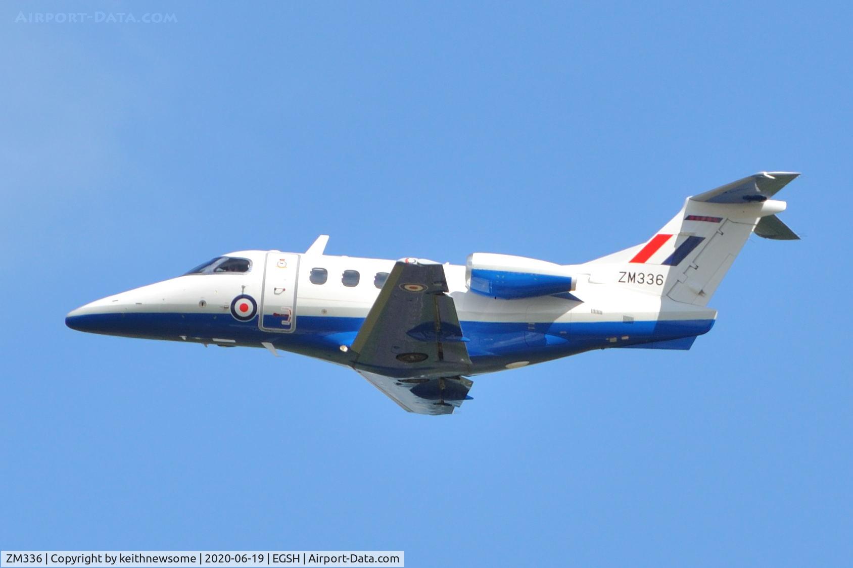 ZM336, Embraer EMB-500 Phenom C/N 50000384, Crew training mission.