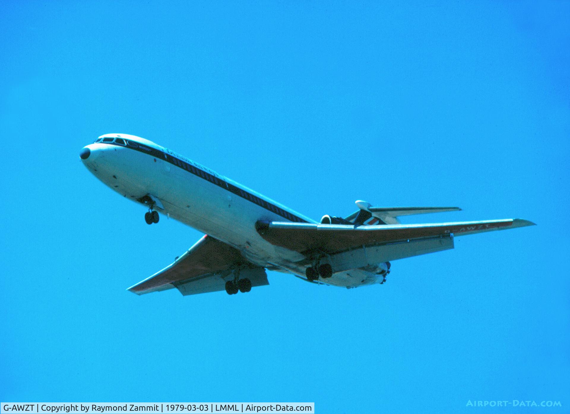G-AWZT, 1971 Hawker Siddeley HS-121 Trident 3B-101 C/N 2320, Hawker Siddeley HS121 Trident 3B G-AWZT British Airways