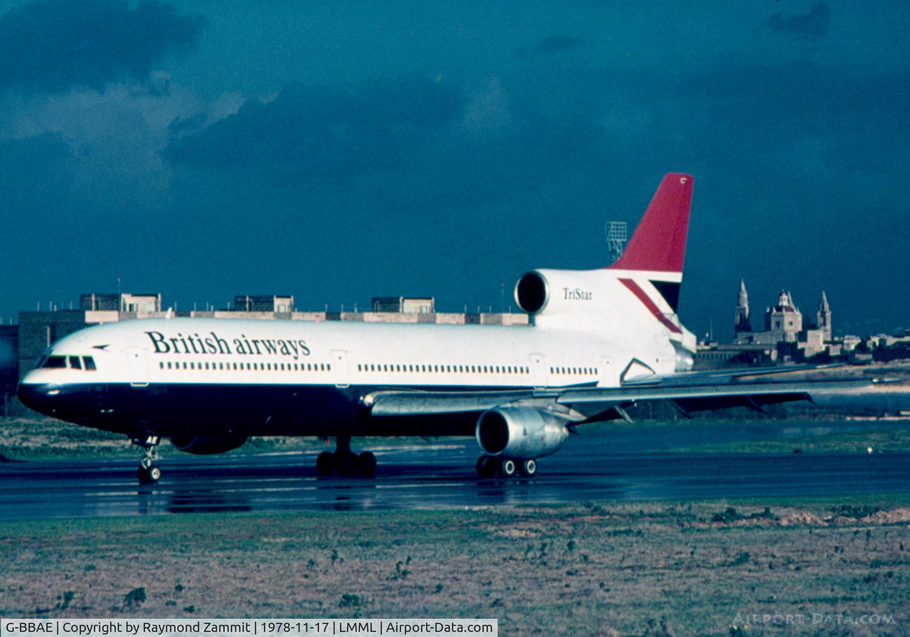 G-BBAE, 1974 Lockheed L-1011-385-1 TriStar 1 C/N 193E-1083, Lockheed L1011 Tristar G-BBAE British Airways