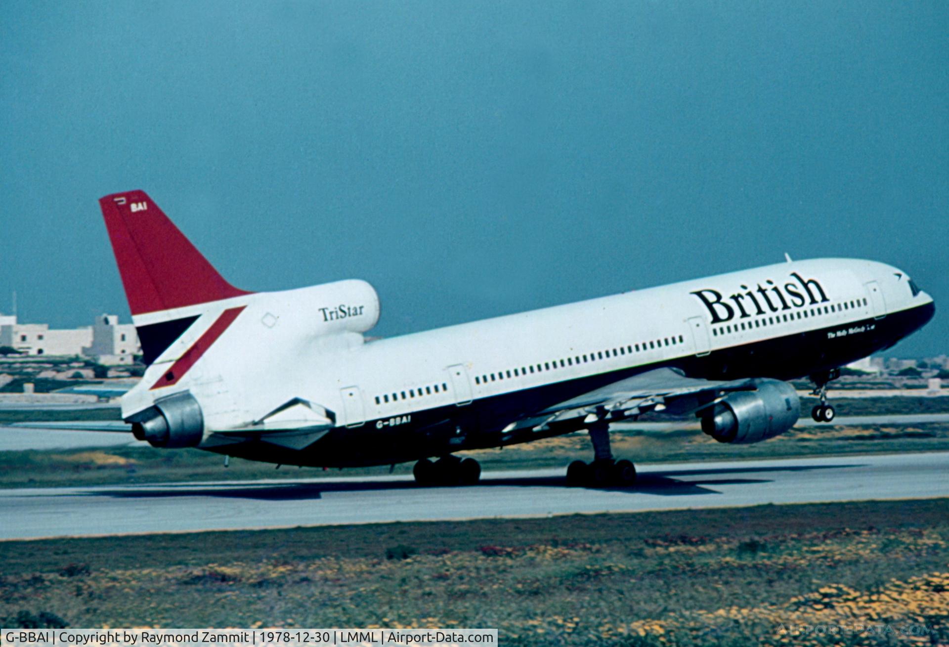 G-BBAI, 1974 Lockheed L-1011-385-1 TriStar 1 C/N 193N-1102, Lockheed L1011 Tristar G-BBAI British Airways