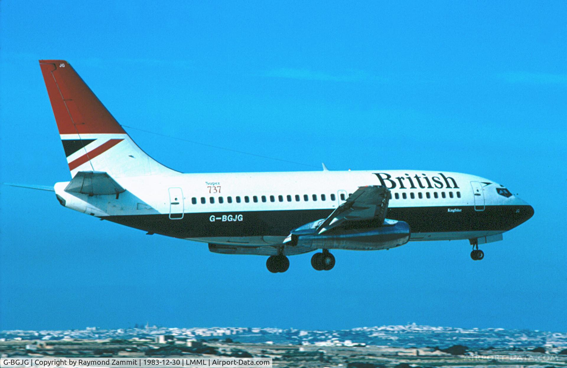 G-BGJG, 1980 Boeing 737-236 C/N 22028, B737-200 G-BGJG British Airways