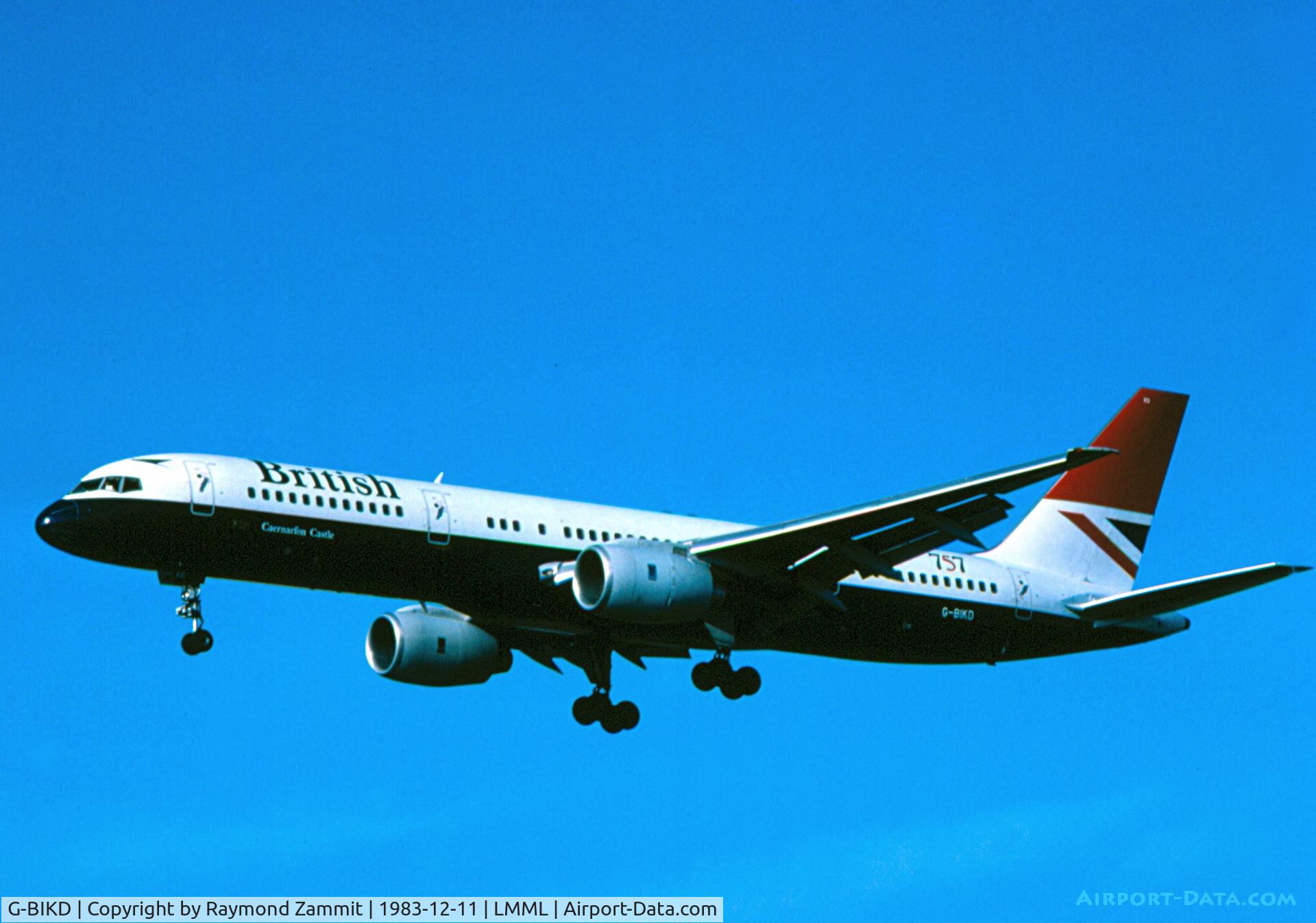 G-BIKD, 1982 Boeing 757-236 C/N 22175, B757 G-BIKD British Airways