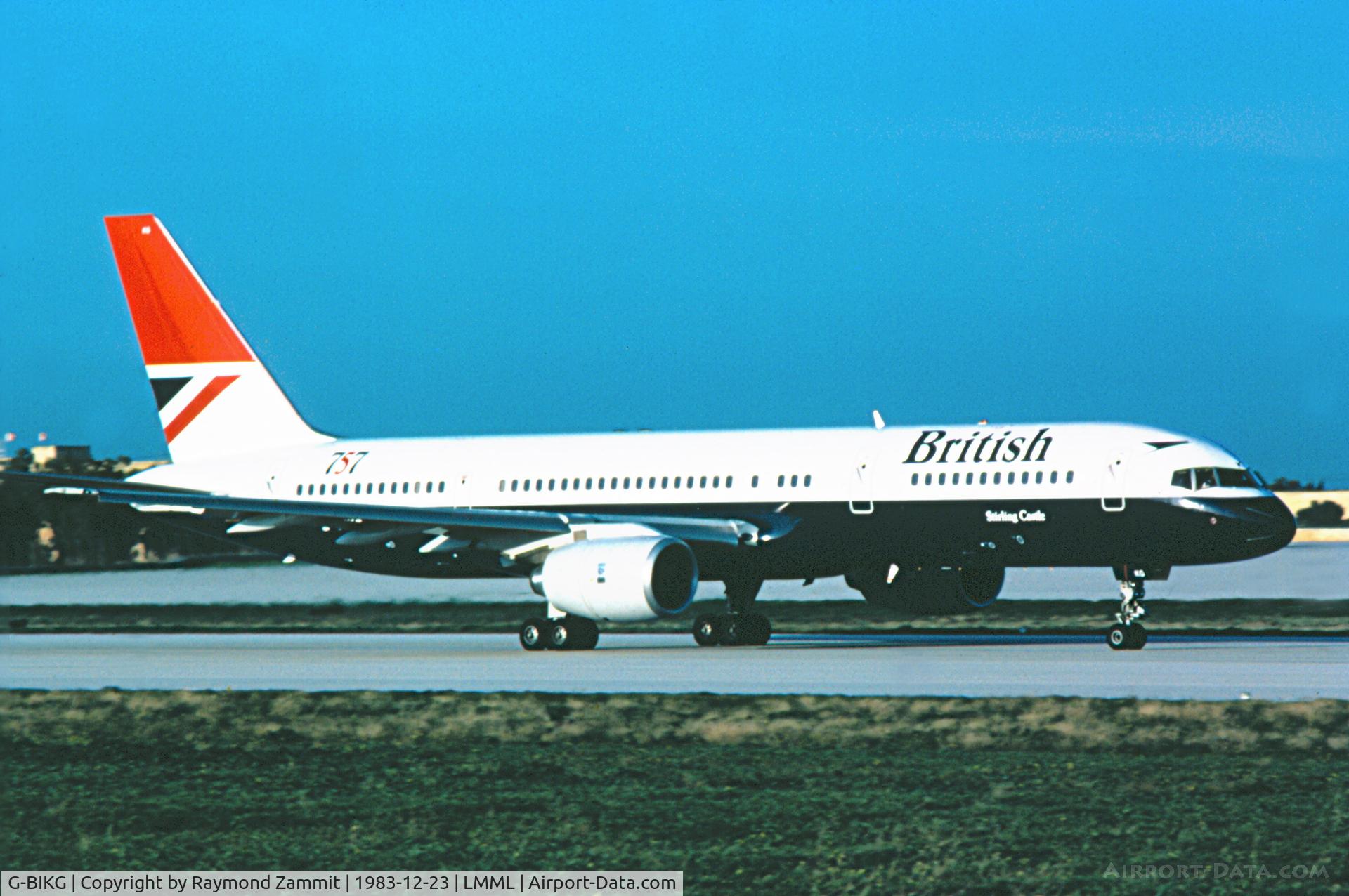 G-BIKG, 1983 Boeing 757-236/SF C/N 22178, B757 G-BIKG Britih Airways