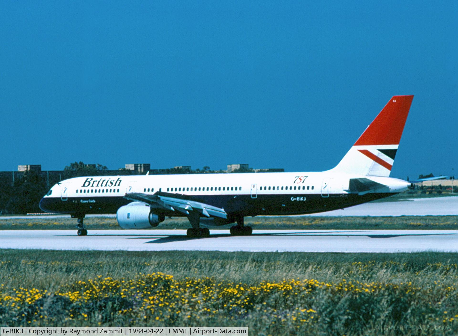 G-BIKJ, 1983 Boeing 757-236 C/N 22181, B757 G-BIKJ British Airways