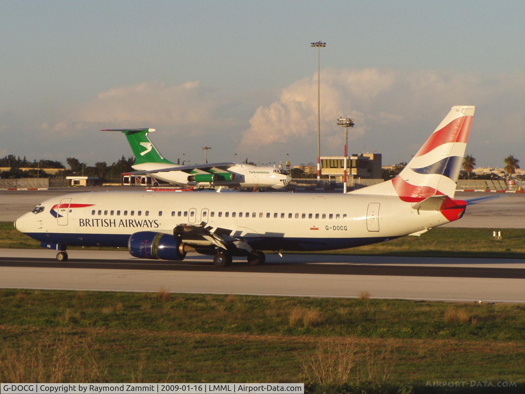 G-DOCG, 1991 Boeing 737-436 C/N 25408, B737-400 G-DOCG British Airways