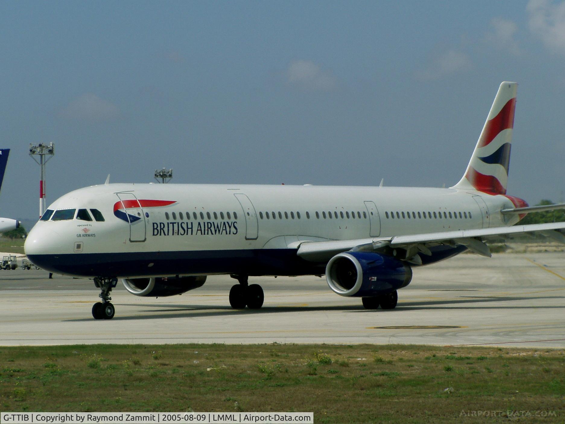 G-TTIB, 2001 Airbus A321-231 C/N 1433, A321 G-TTIB British Airways
