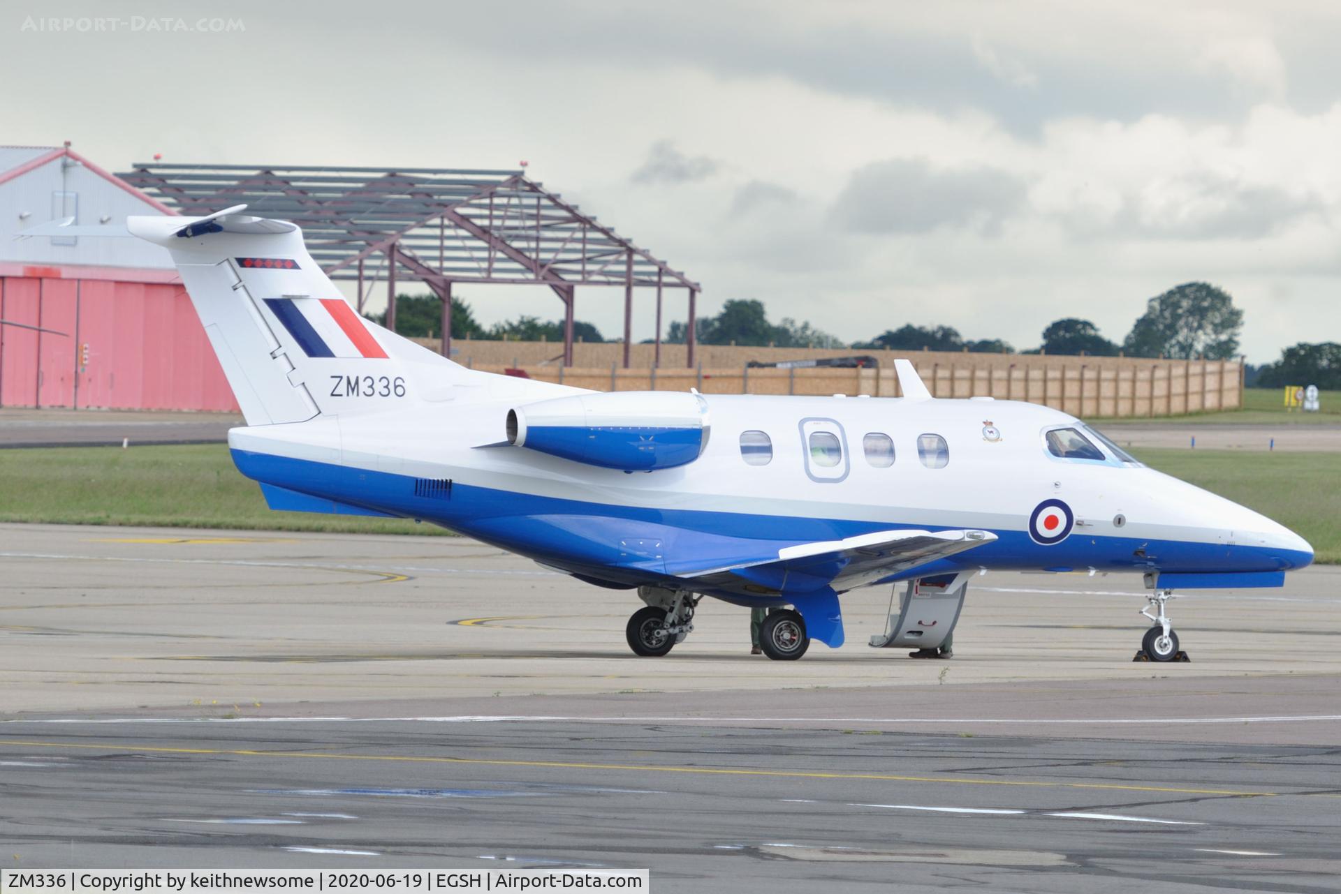 ZM336, Embraer EMB-500 Phenom C/N 50000384, Crew training mission.
