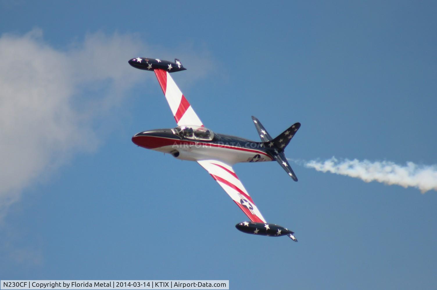 N230CF, 1953 Canadair CT-133 Silver Star 3 C/N T33-24, TICO 2014