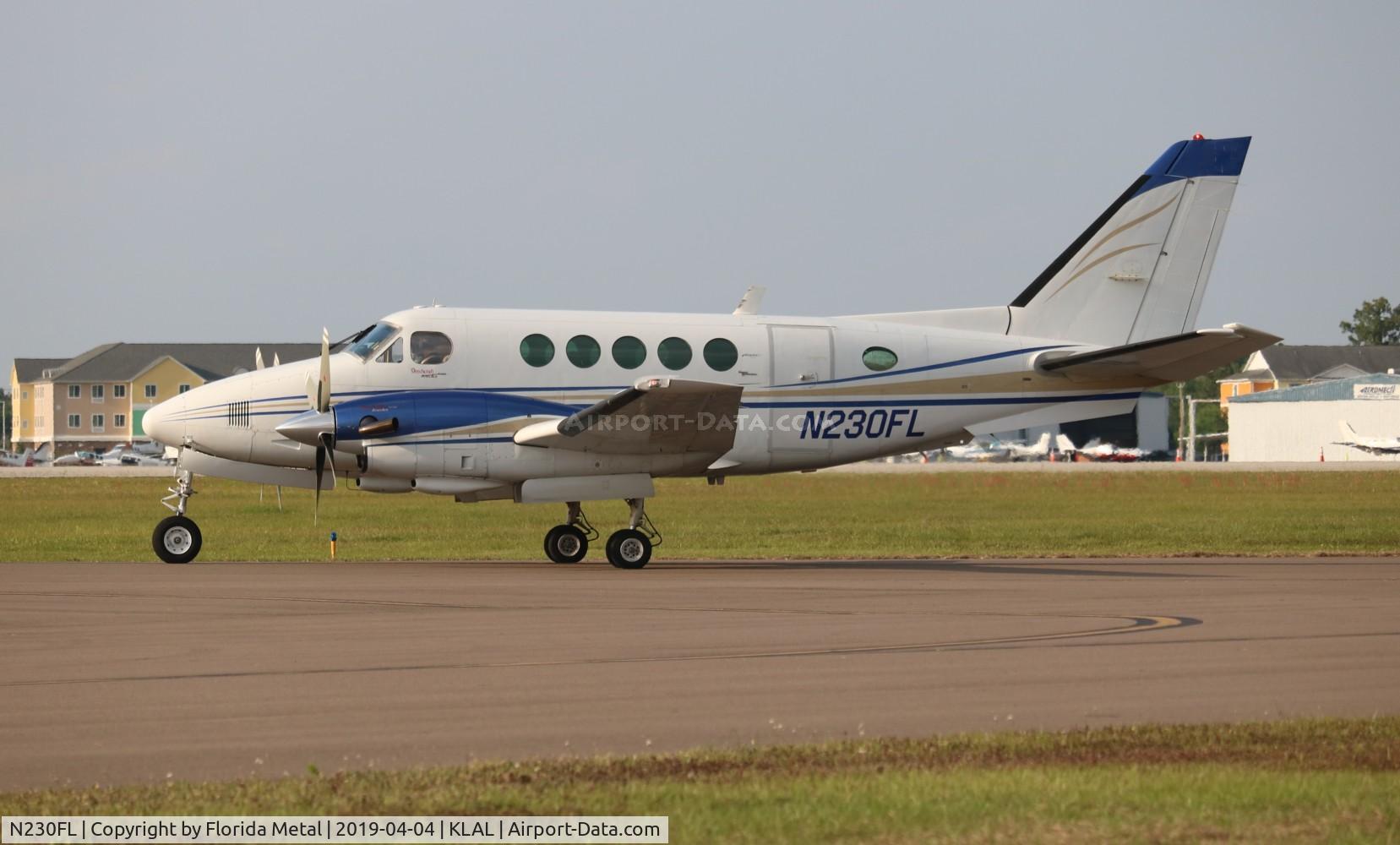 N230FL, 1976 Beech A100 King Air C/N B-230, LAL SNF 2019