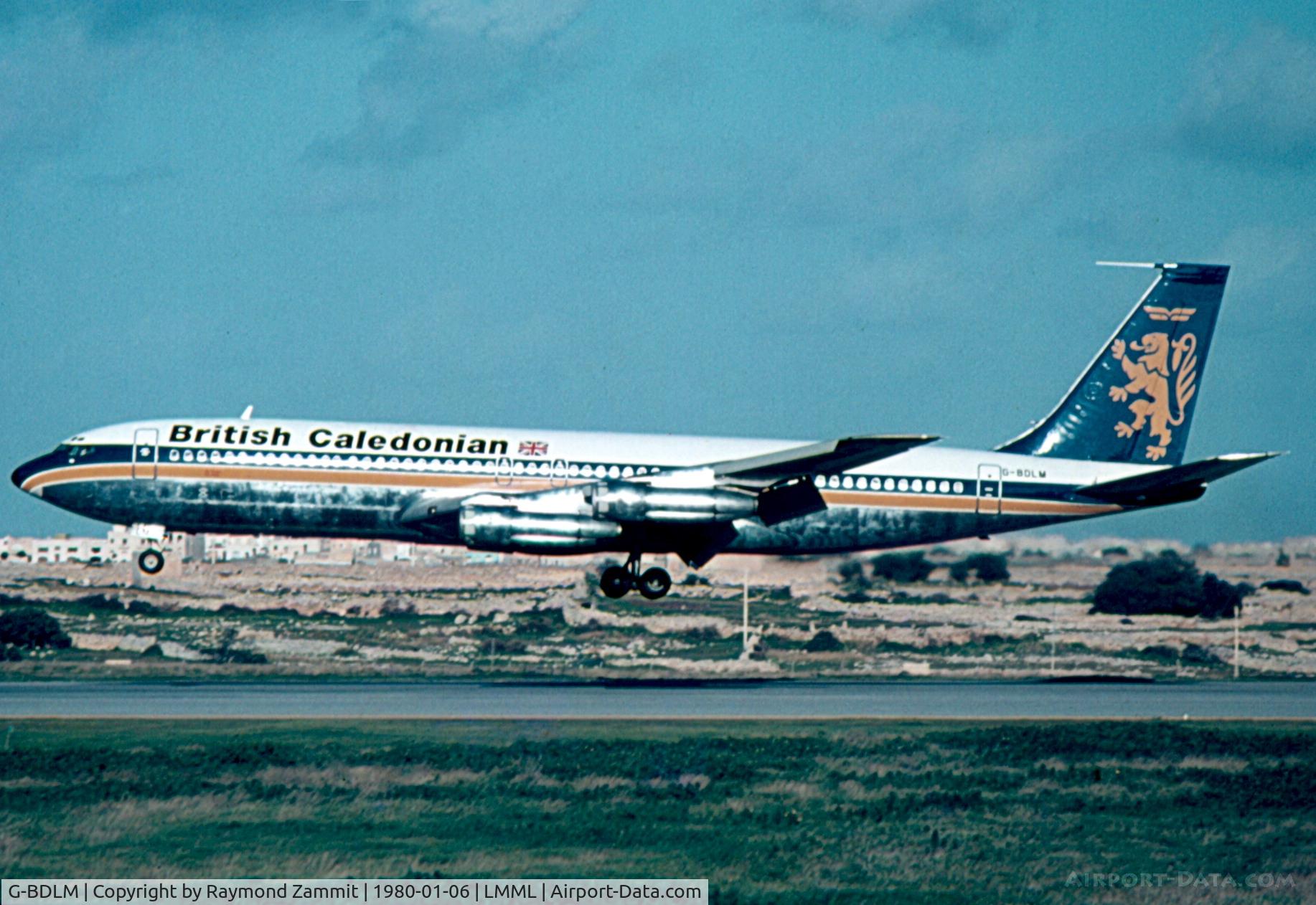 G-BDLM, 1968 Boeing 707-338C C/N 19629, B707 G-BDLM British Caledonian