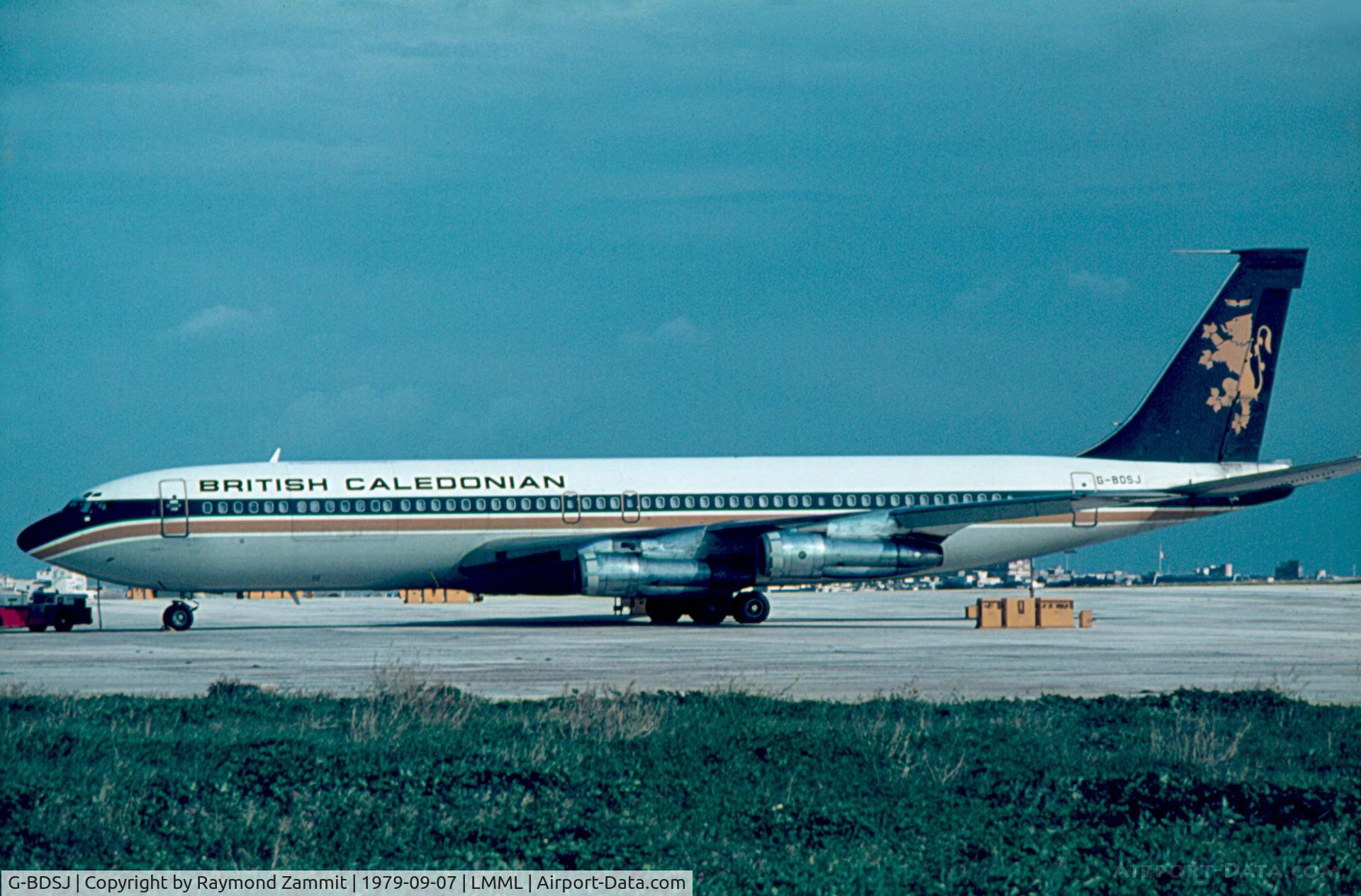 G-BDSJ, 1968 Boeing 707-338C C/N 19630, B707 G-BDSJ British Caledonian