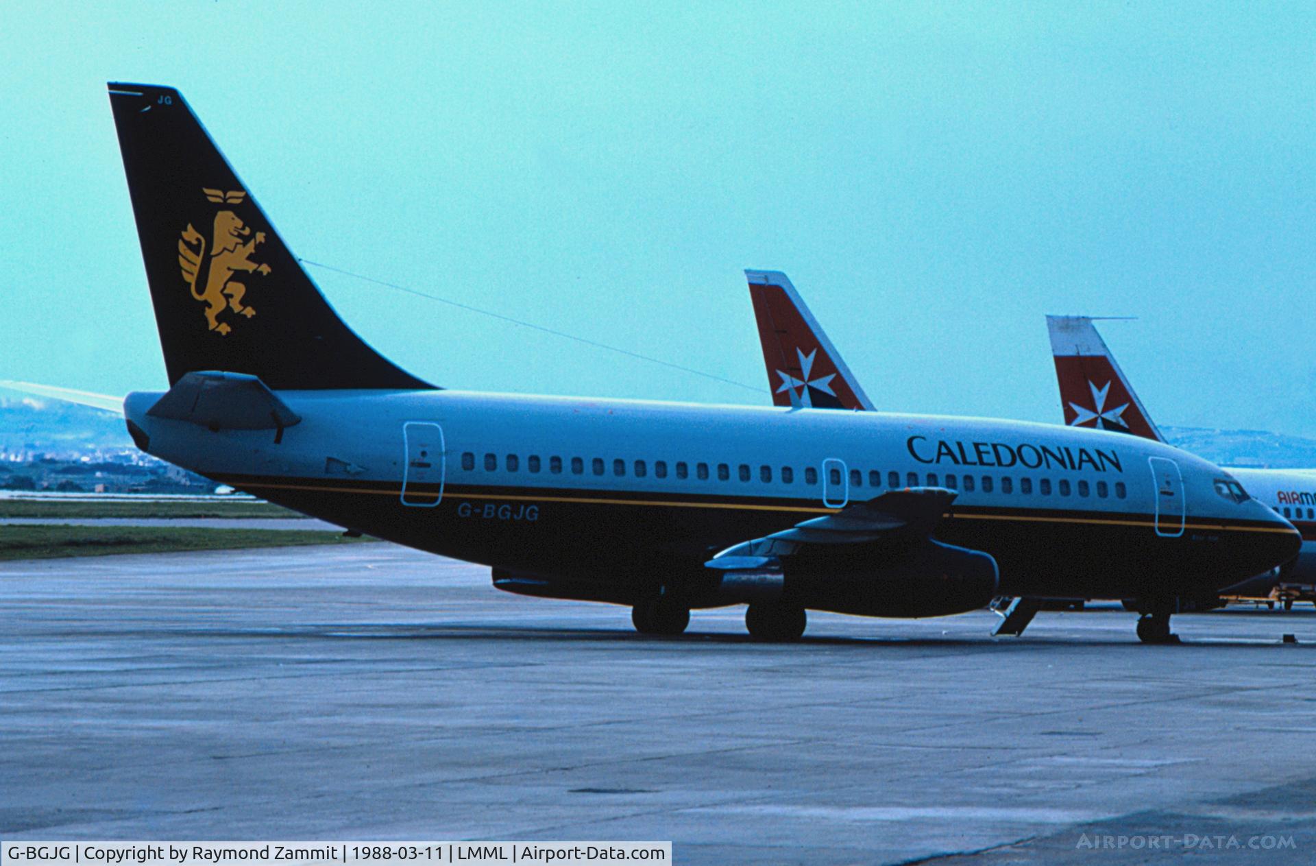 G-BGJG, 1980 Boeing 737-236 C/N 22028, B737-200 G-BGJG British Caledonian