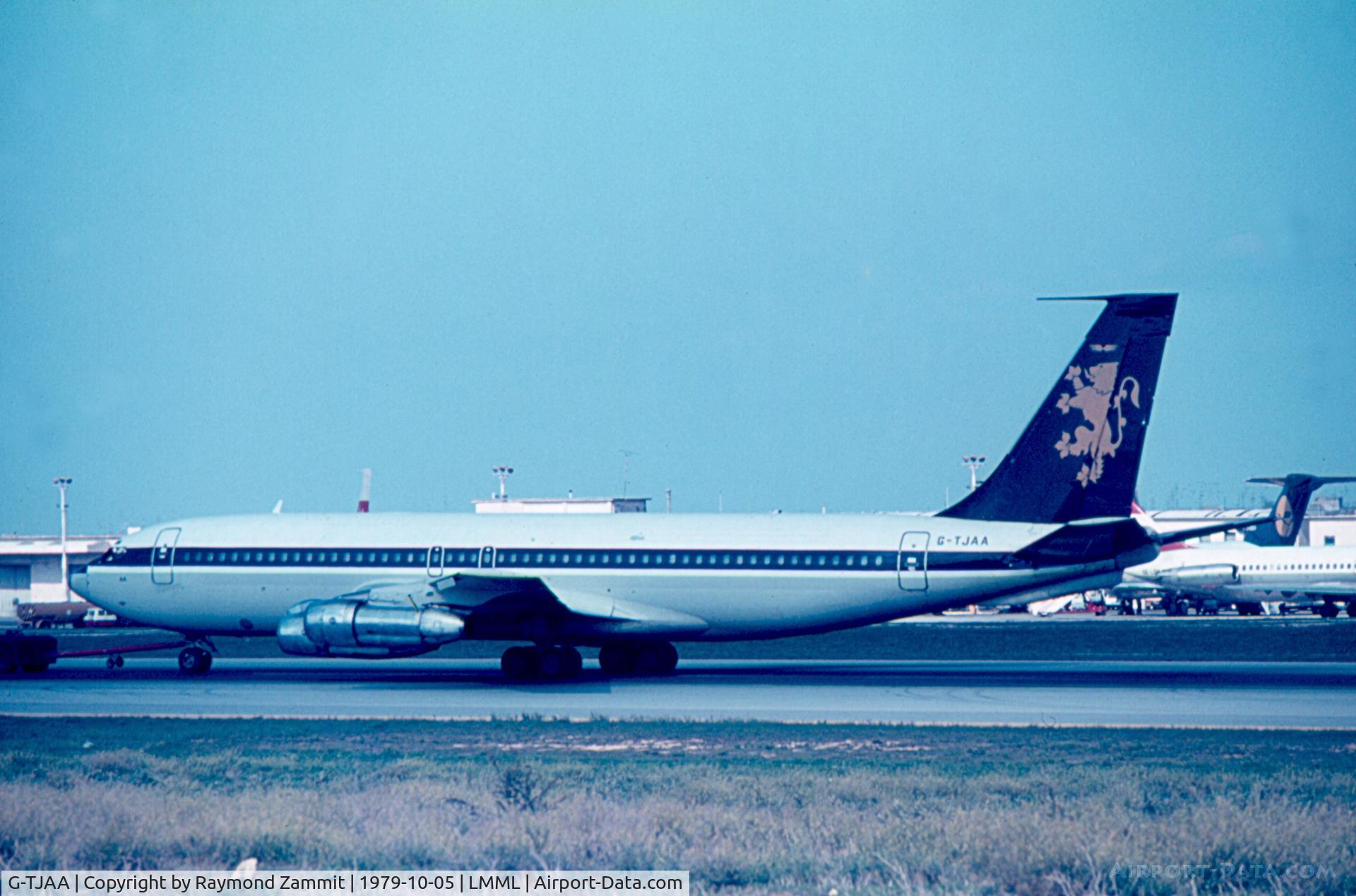 G-TJAA, 1960 Boeing 707-139B C/N 17903, B707 G-TJAA British Caledonian