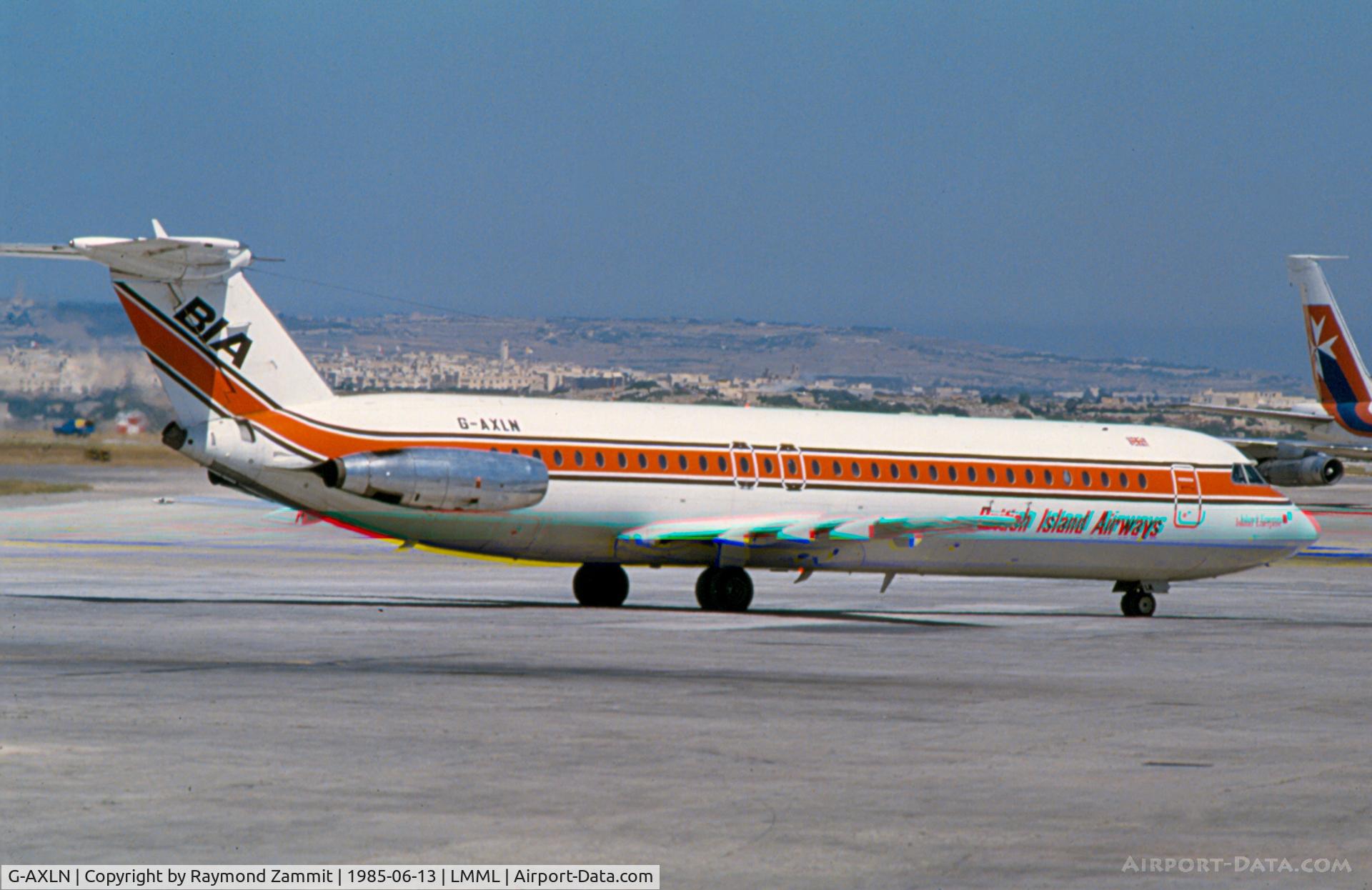 G-AXLN, 1970 BAC 111-523FJ One-Eleven C/N BAC.211, BAC111 G-AXLN British Island Airways