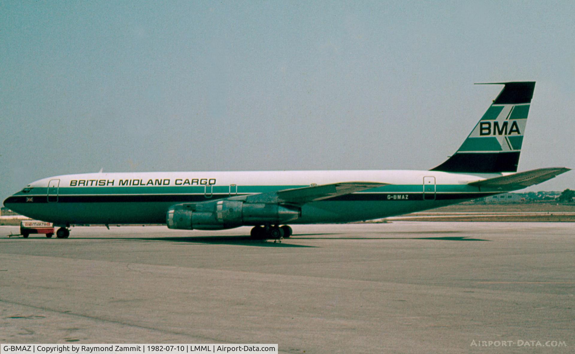 G-BMAZ, 1967 Boeing 707-321C C/N 19270, B707 G-BMAZ British Caledonian