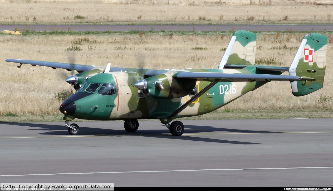 0216, PZL-Mielec M-28 Bryza BTDII C/N AJG003-04, PZL M-28 BTDII Bryza