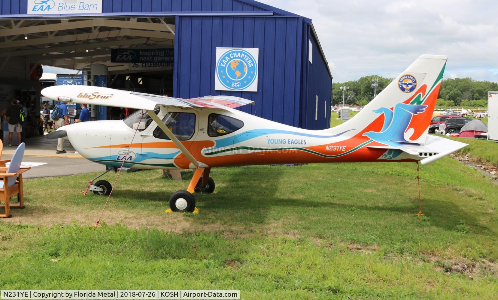 N231YE, 1996 Stoddard-Hamilton Glastar III C/N 5192, OSH 2018