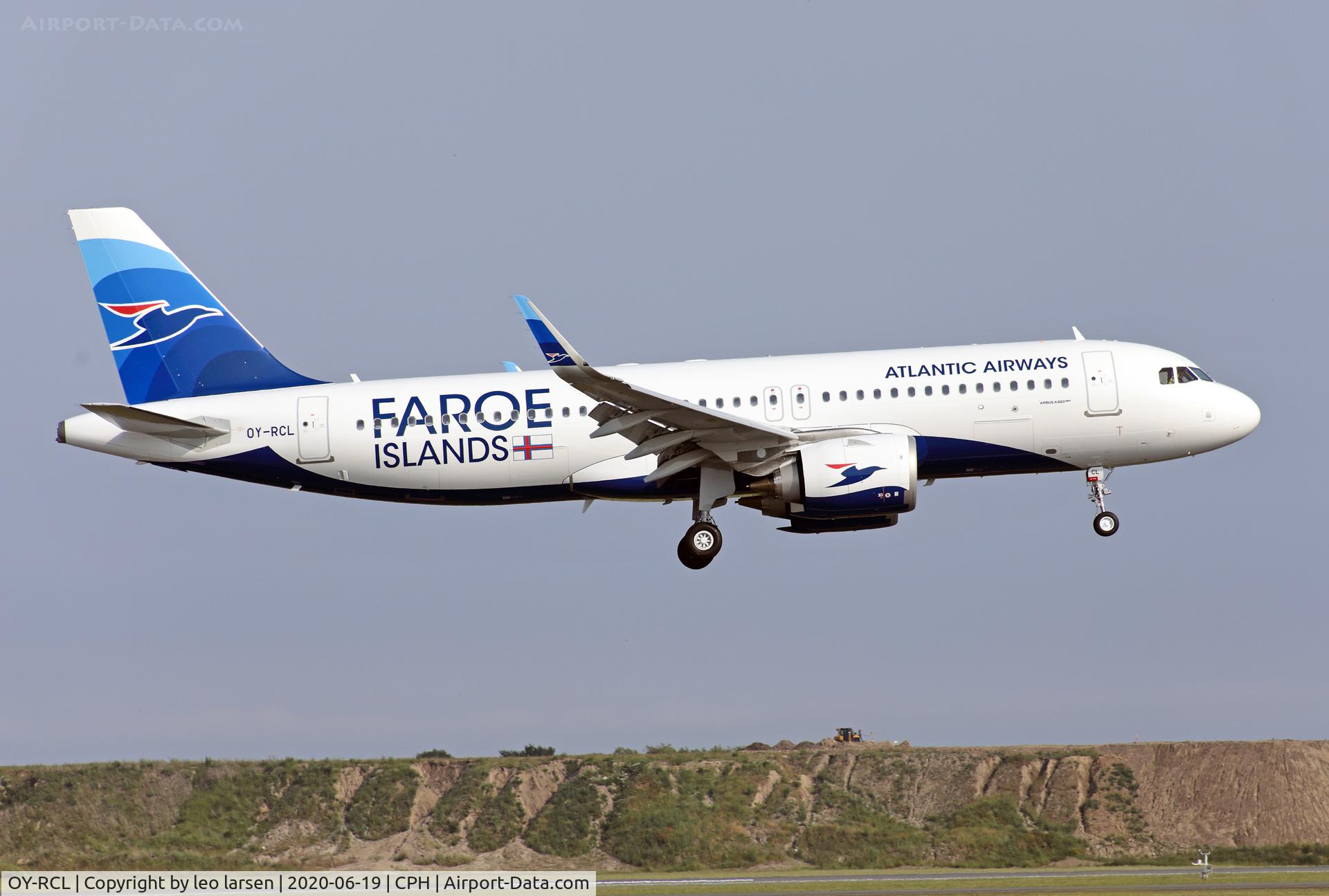 OY-RCL, 2020 Airbus A320-251N C/N 10006, Copenhagen 19.6.2020 on delivery flight