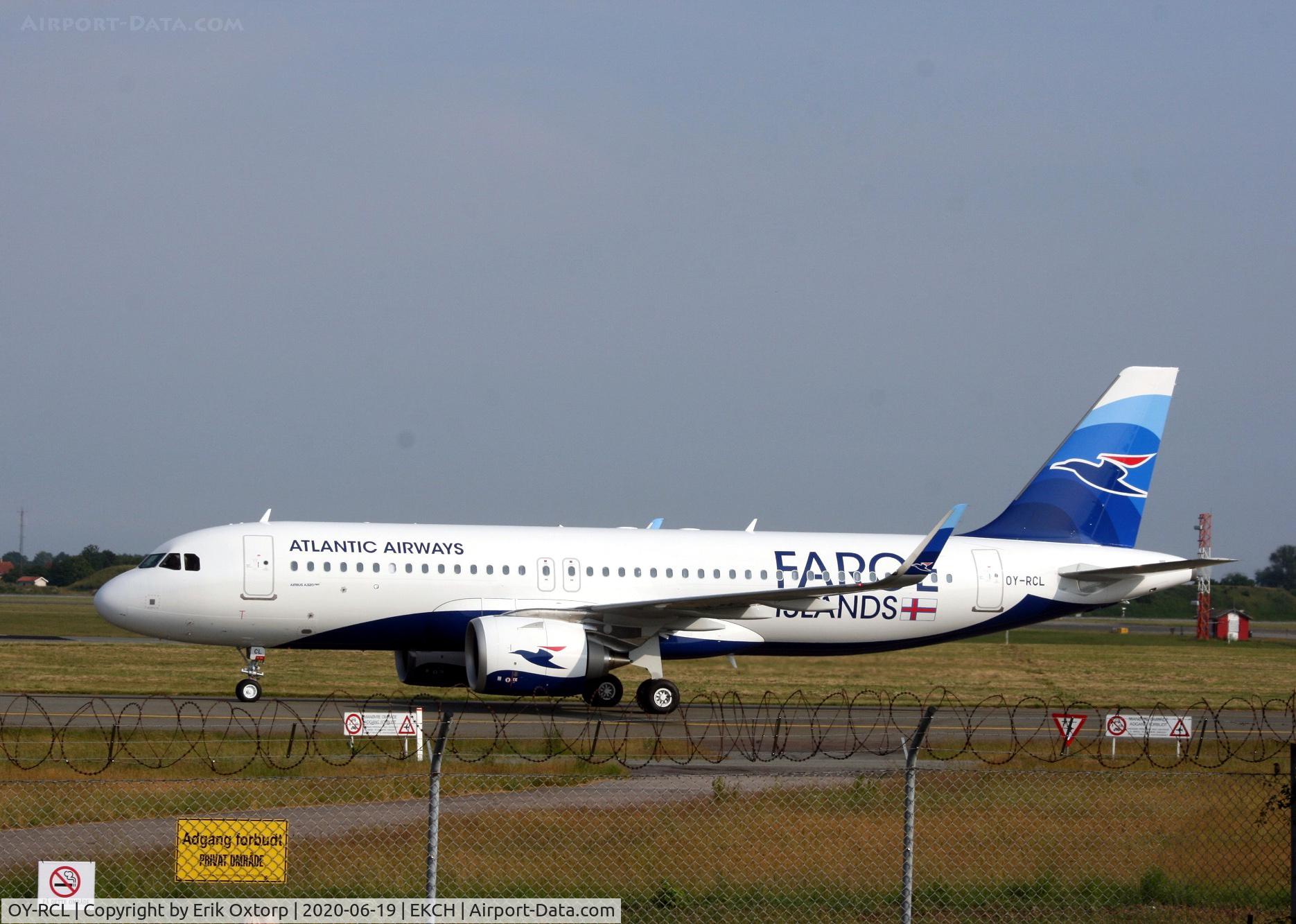 OY-RCL, 2020 Airbus A320-251N C/N 10006, OY-RCL landed after the delivery flight from TLS