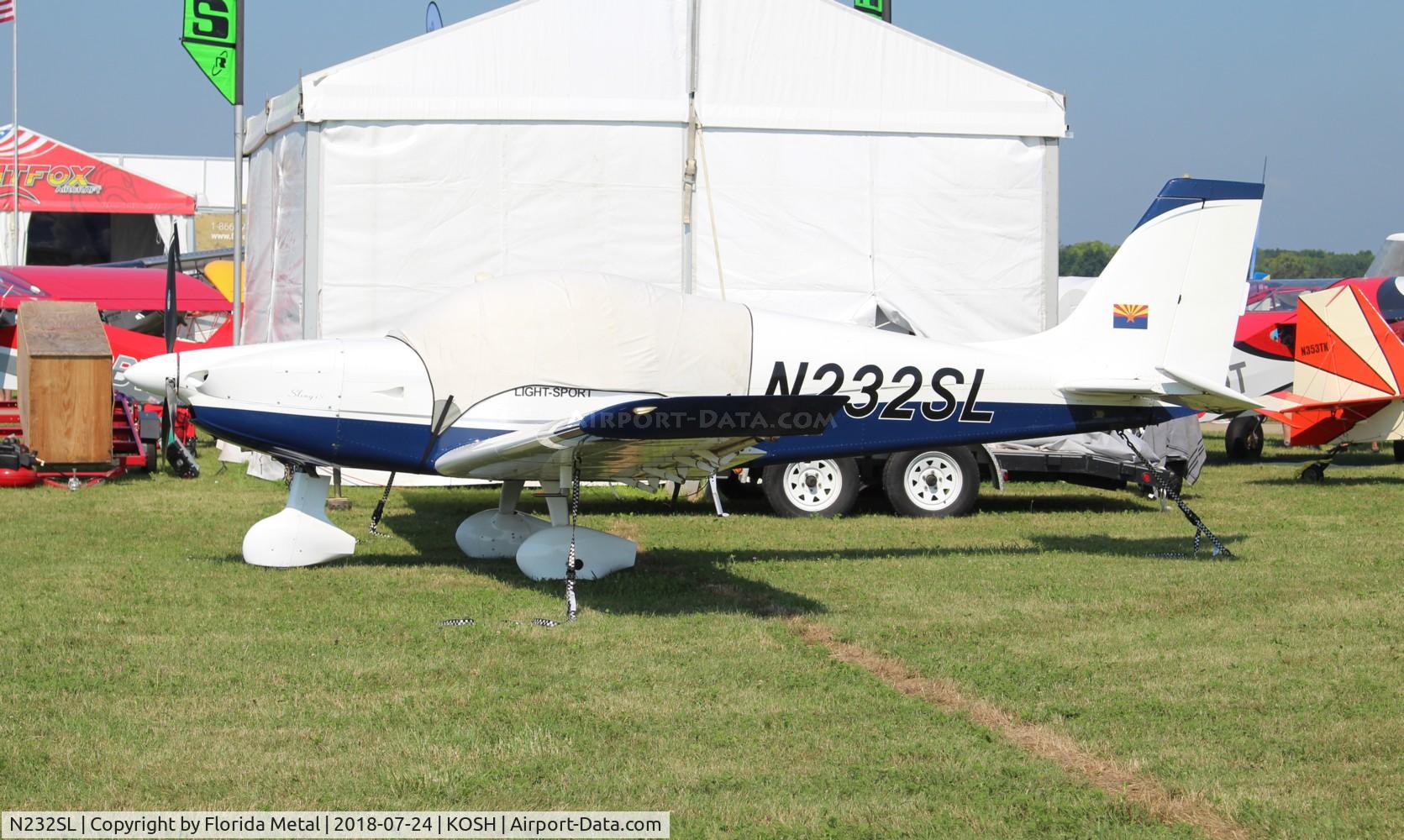 N232SL, 2014 The Airplane Factory Sling C/N 177, OSH 2018