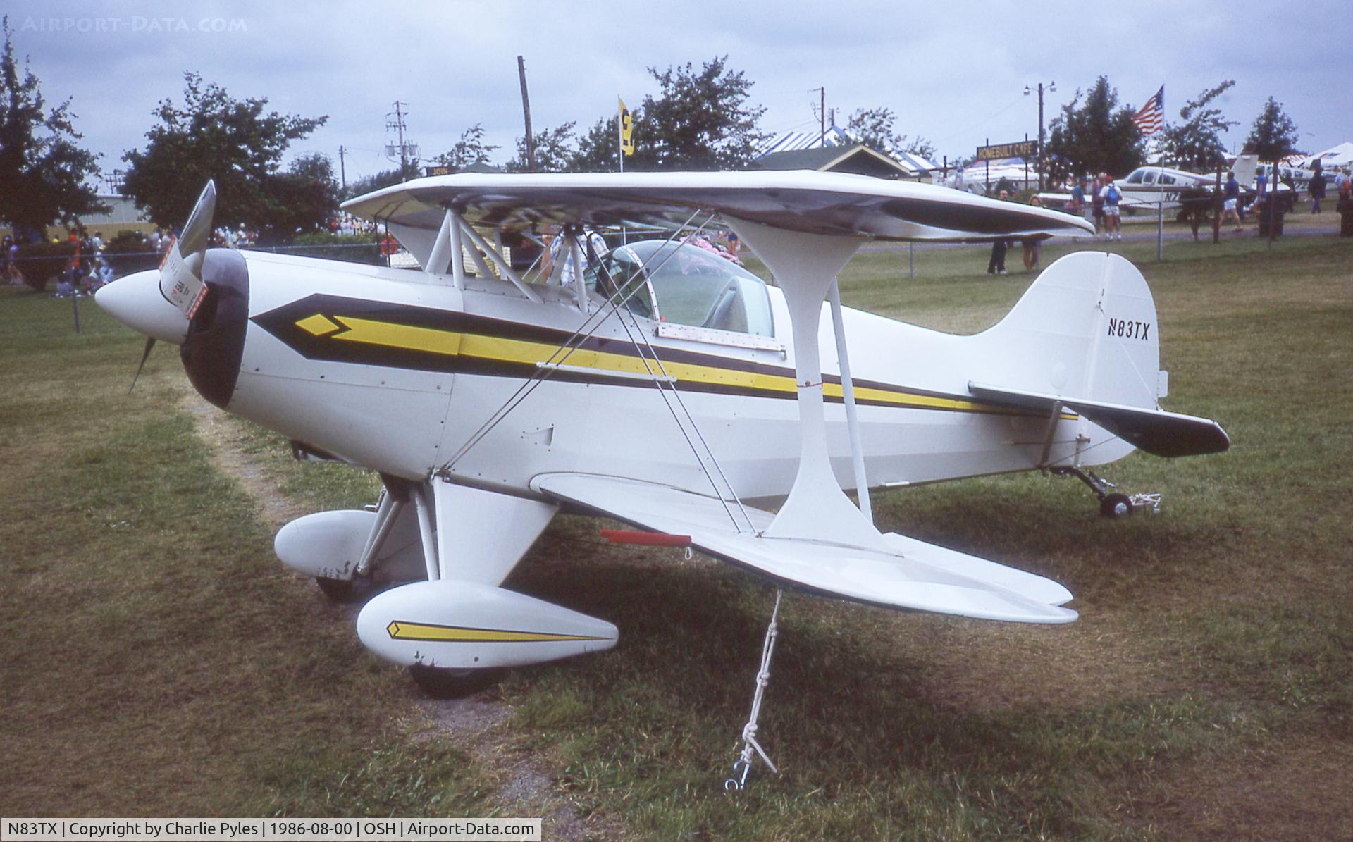 N83TX, 1983 Pitts S-1E Special C/N 8-0110, Air Pix