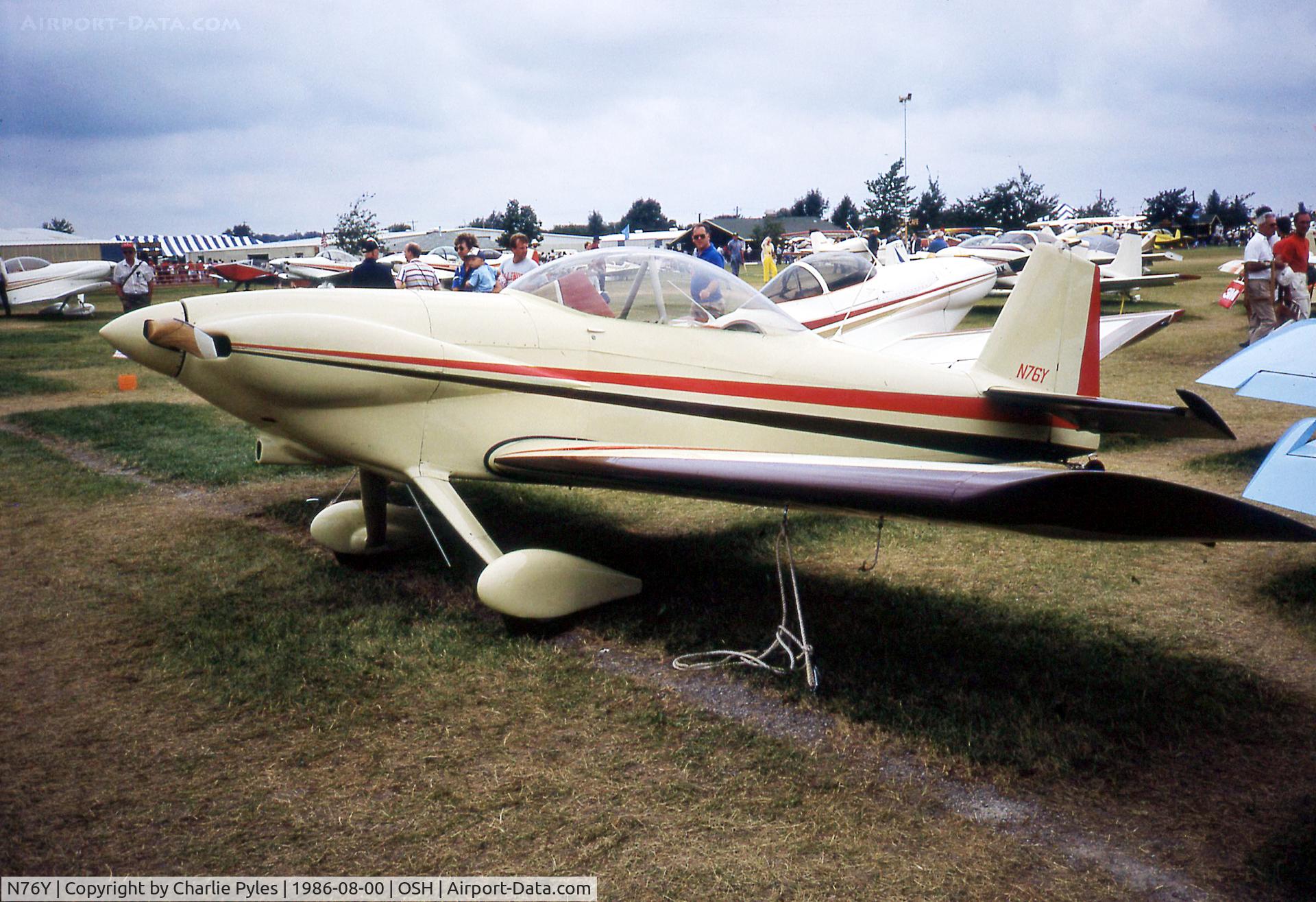 N76Y, 1985 Vans RV-4 C/N 71, Air Pix