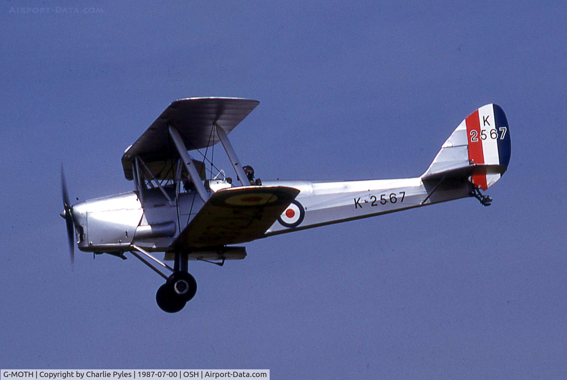 G-MOTH, 1942 De Havilland DH-82A Tiger Moth II C/N 85340, Air Pix