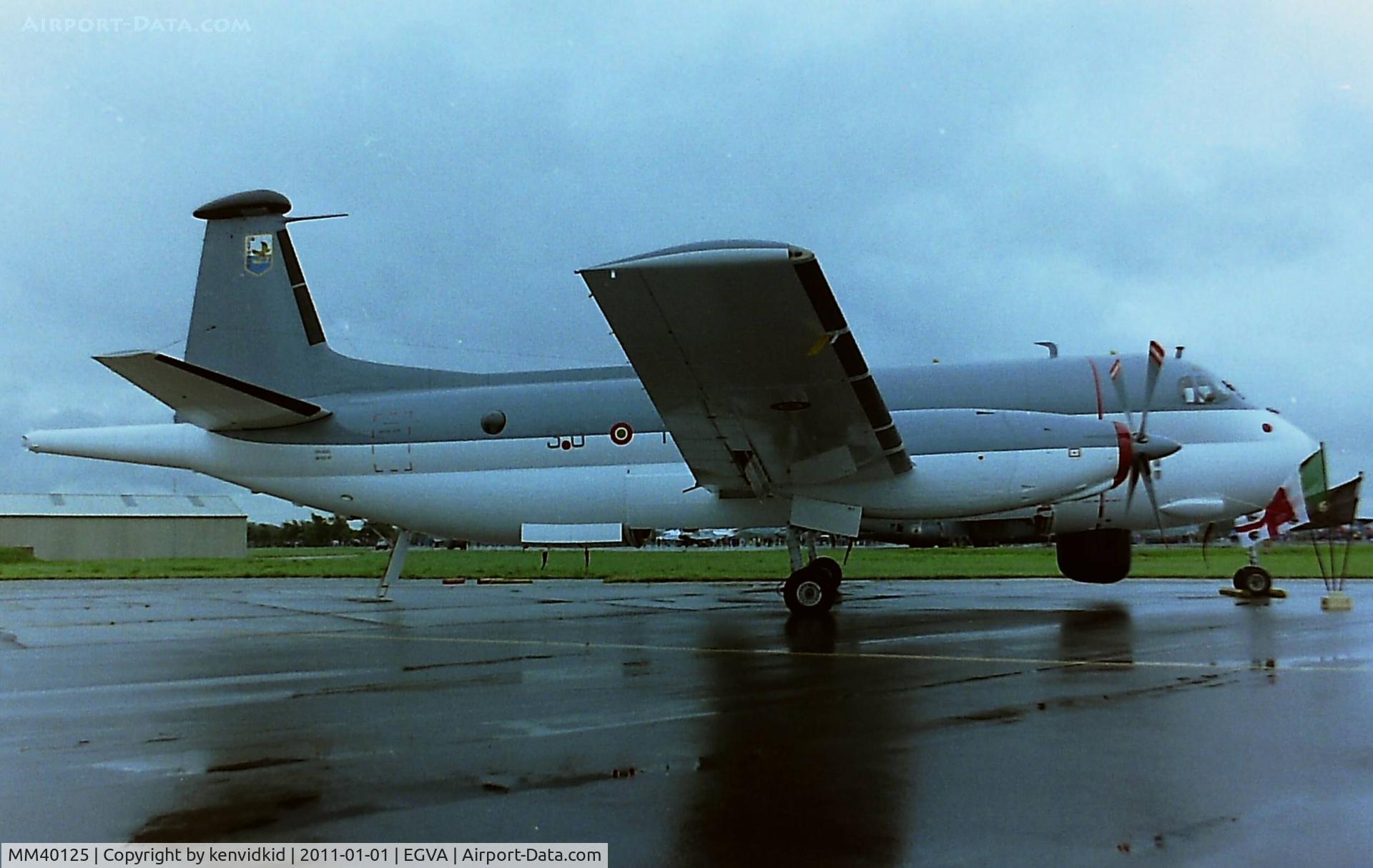 MM40125, 1974 Breguet 1150 Atlantic C/N 87, At RIAT 1993, scanned from negative.