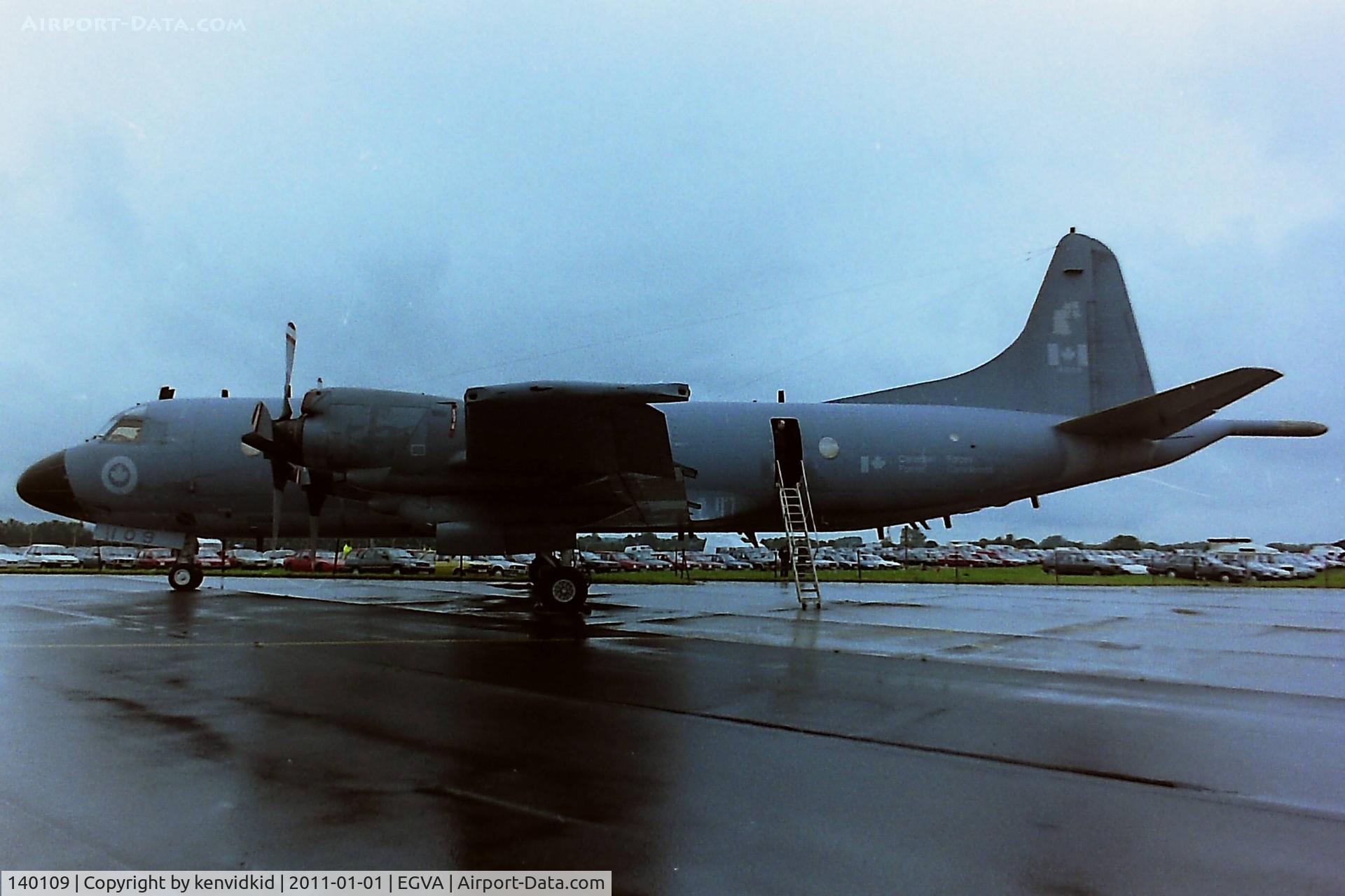 140109, Lockheed CP-140 Aurora C/N 285B-5711, At RIAT 1993, scanned from negative.
