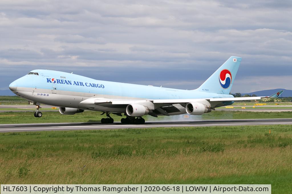 HL7603, 2005 Boeing 747-4B5F/ER/SCD C/N 34302, Korean Air Cargo Boeing 747-4B5F(ER/SCD)