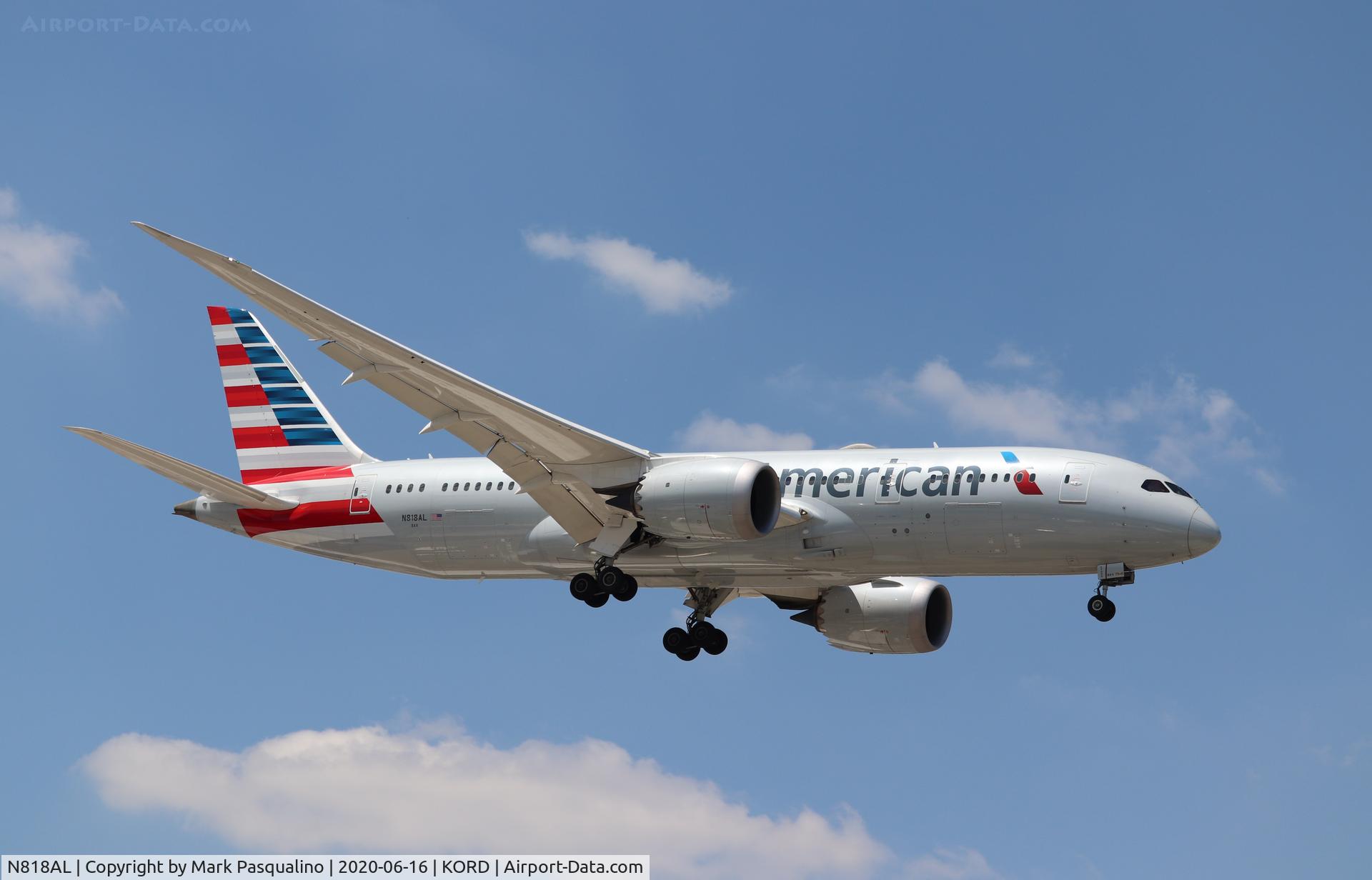 N818AL, 2017 Boeing 787-8 Dreamliner Dreamliner C/N 40636, Boeing 787-8