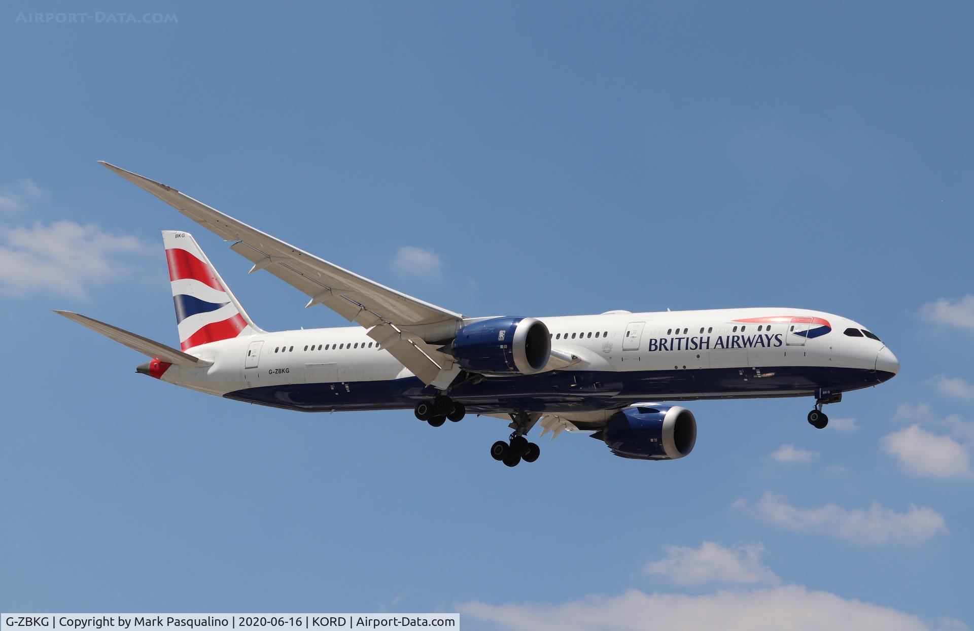 G-ZBKG, 2016 Boeing 787-9 Dreamliner C/N 38623, Boeing 787-9