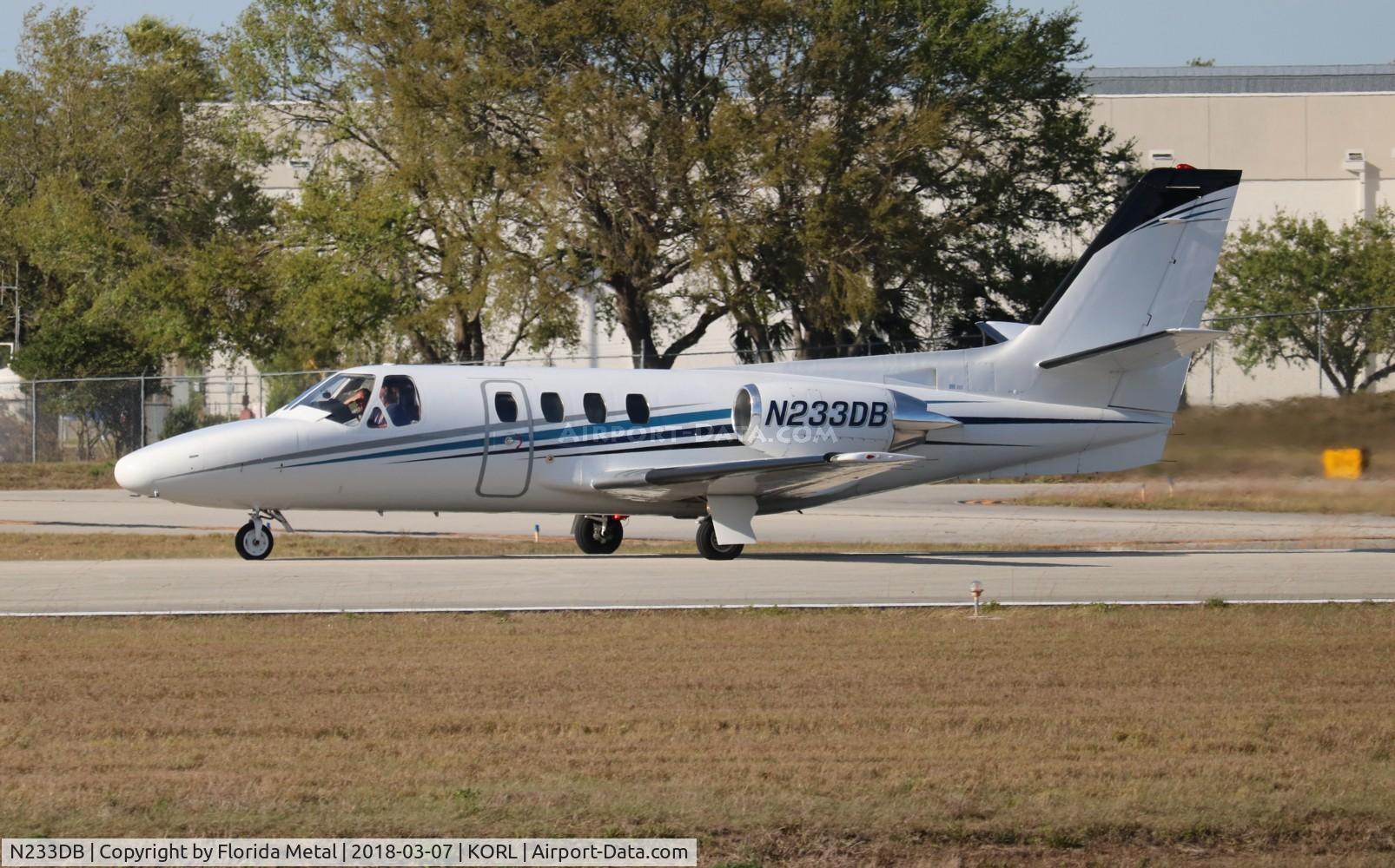 N233DB, 1974 Cessna 500 Citation C/N 500-0158, ORL 2018