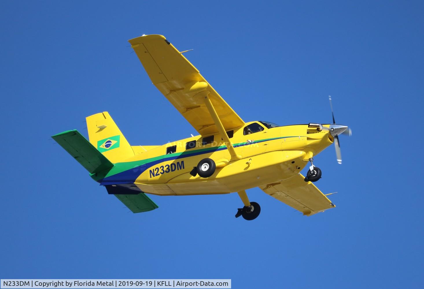 N233DM, 2017 Quest Kodiak 100 C/N 100-0209, FLL 2019