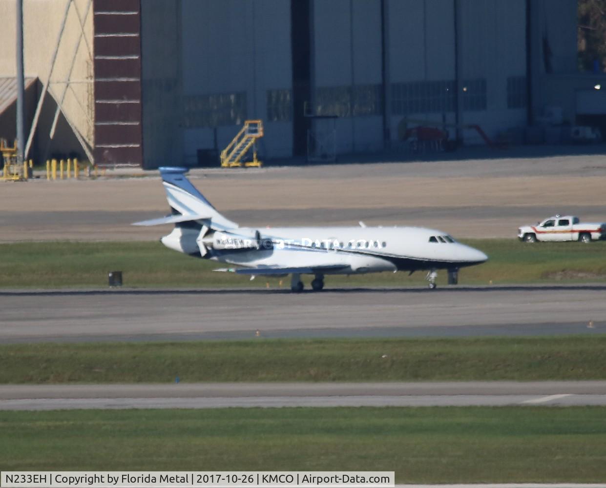 N233EH, 2002 Dassault Falcon 2000 C/N 144, MCO 2017