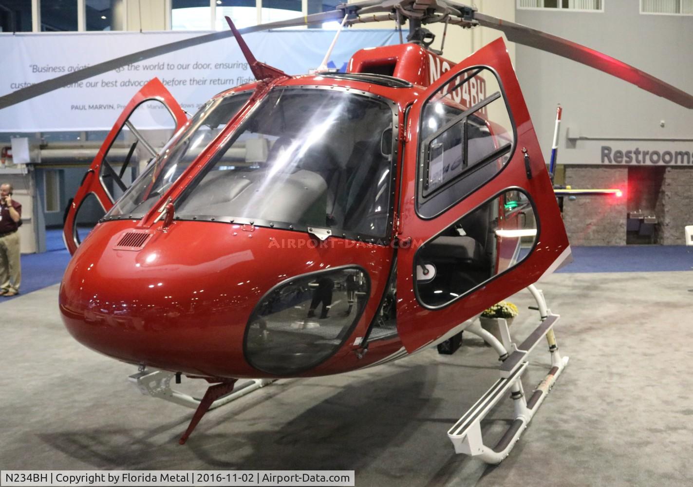 N234BH, 2012 Eurocopter AS-350B-3 Ecureuil Ecureuil C/N 7398, NBAA 2016